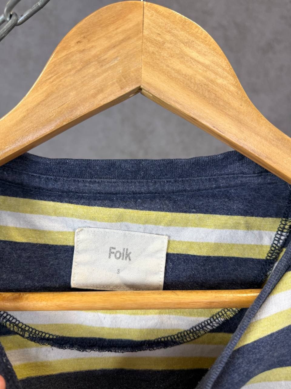 Folk Folk designer striped tee Size US S / EU 44-46 / 1 - 3 Thumbnail