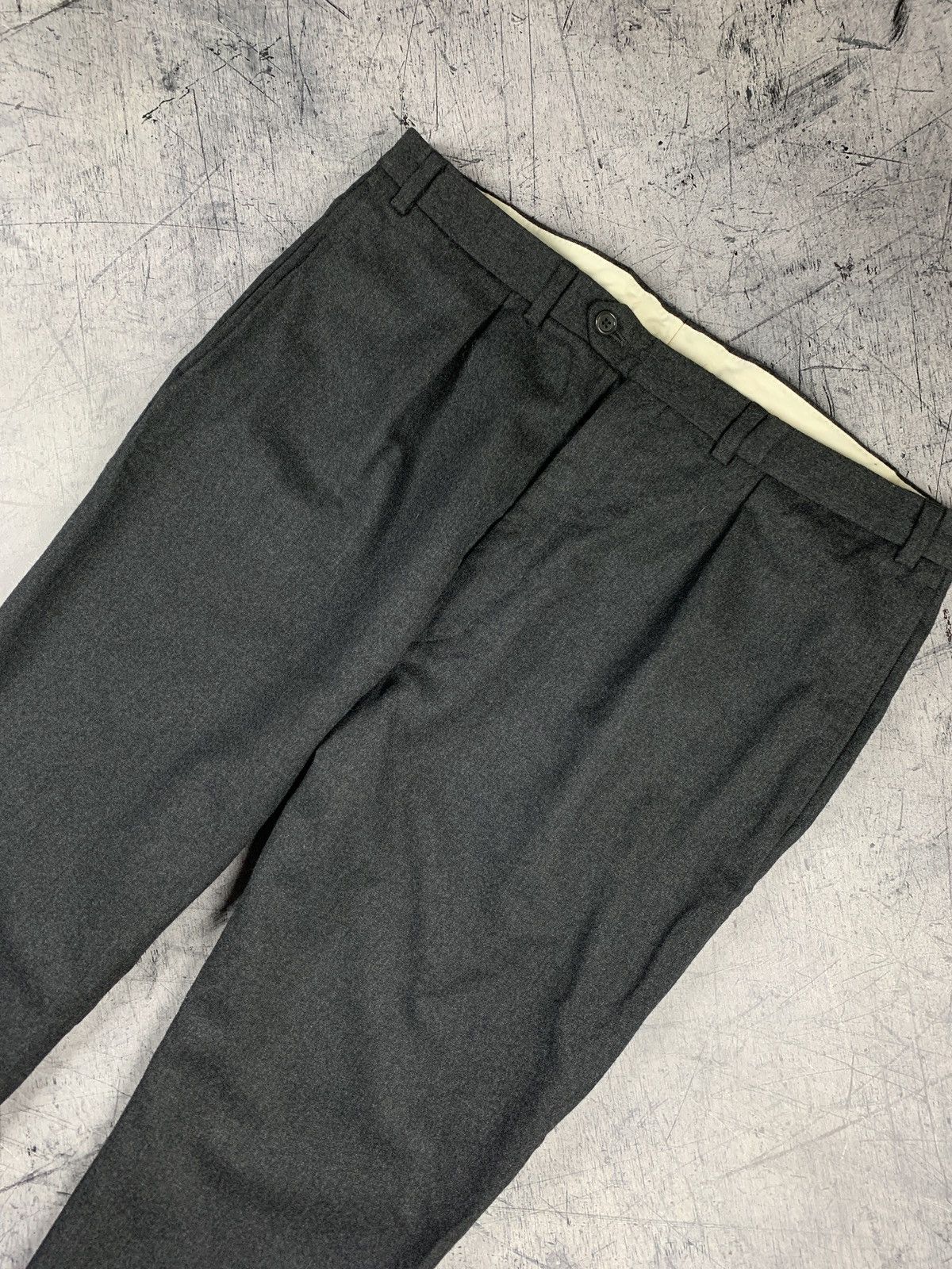 Aquascutum × Vintage Vintage Aquascutum Wool Trousers Size 44R Size 44R - 2 Thumbnail