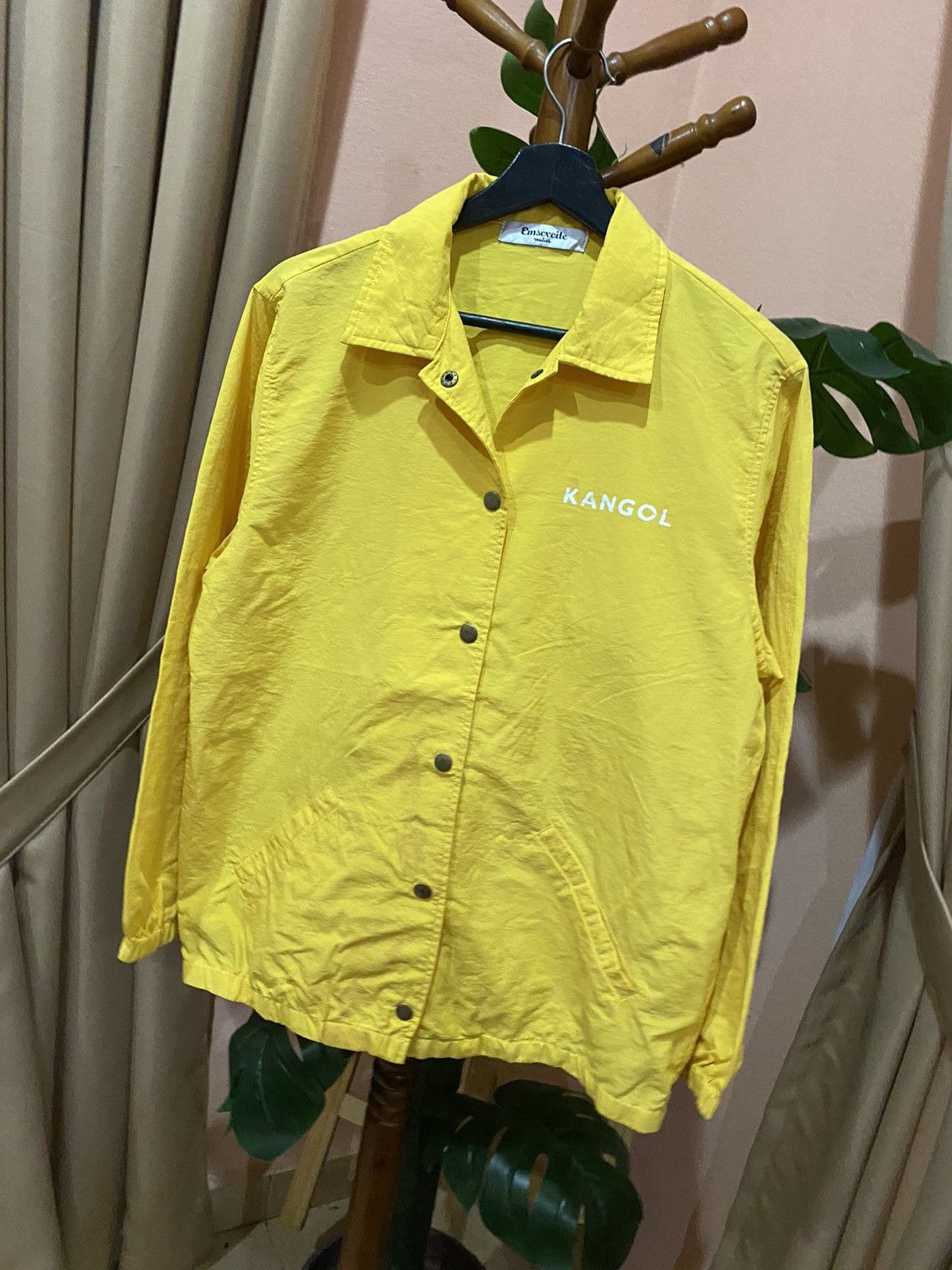 Kangol Vintage Yellow Kangol Jacket Casual Lightweight Style Size US S / EU 44-46 / 1 - 3 Thumbnail