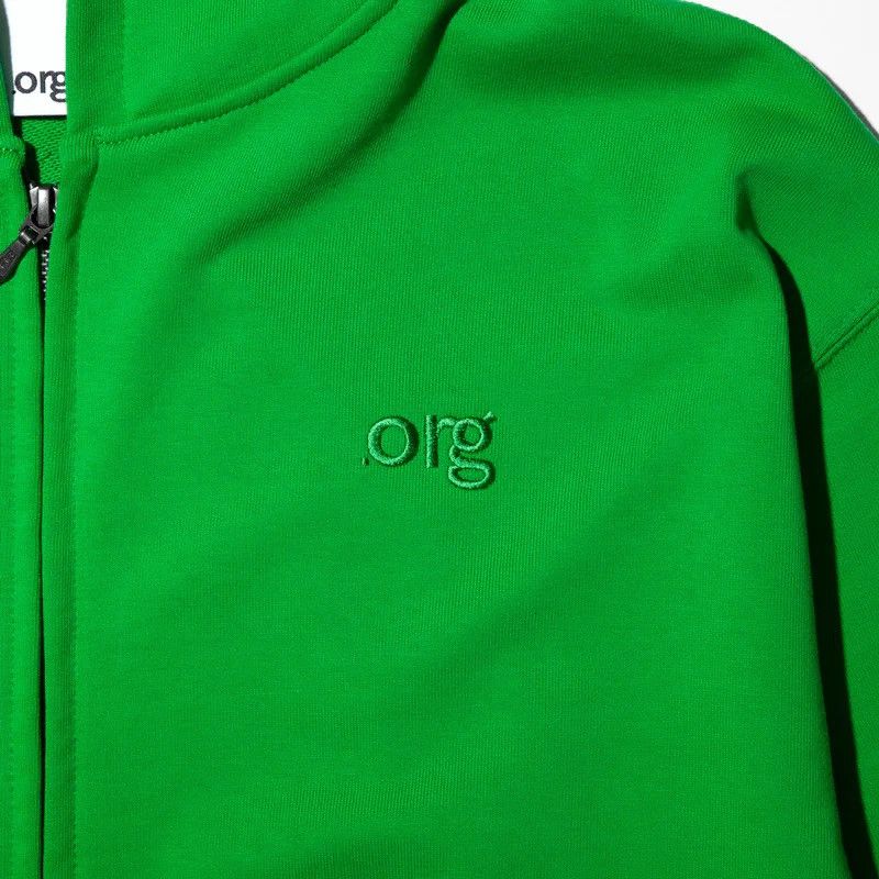Bottega Veneta nul1.org (nu-14) slime green YKK full zip wide boxy cropped Size US L / EU 52-54 / 3 - 20 Thumbnail