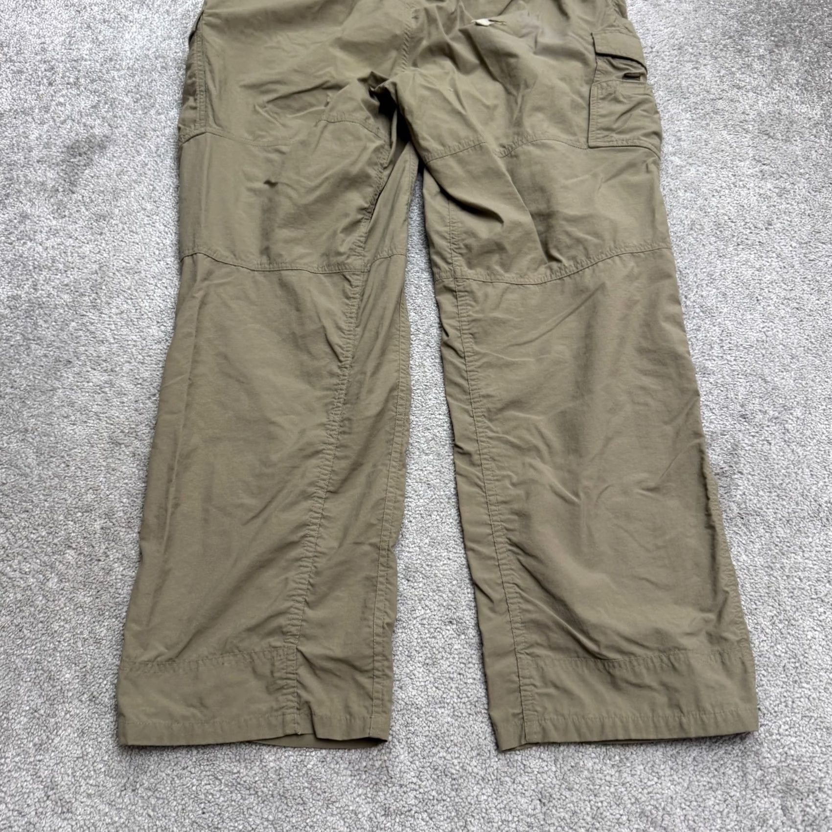 Vintage REI Sahara Cargo Pants Mens XL Brown Straight Leg Lightweight Outdoor Hiking Size US 36 / EU 52 - 5 Thumbnail