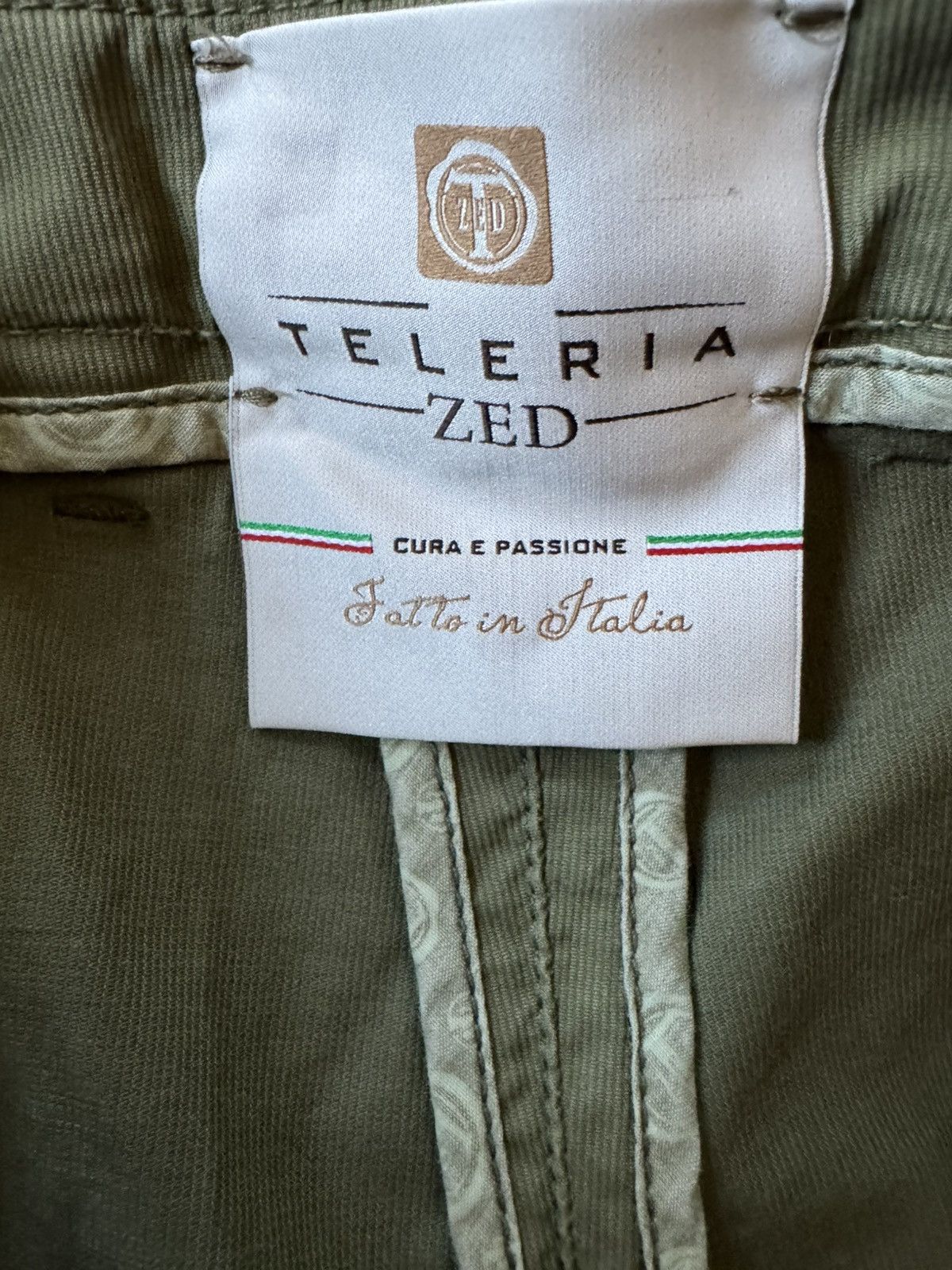 Other Teleria Zed ROBIN Olive Green Size US 34 / EU 50 - 4 Thumbnail