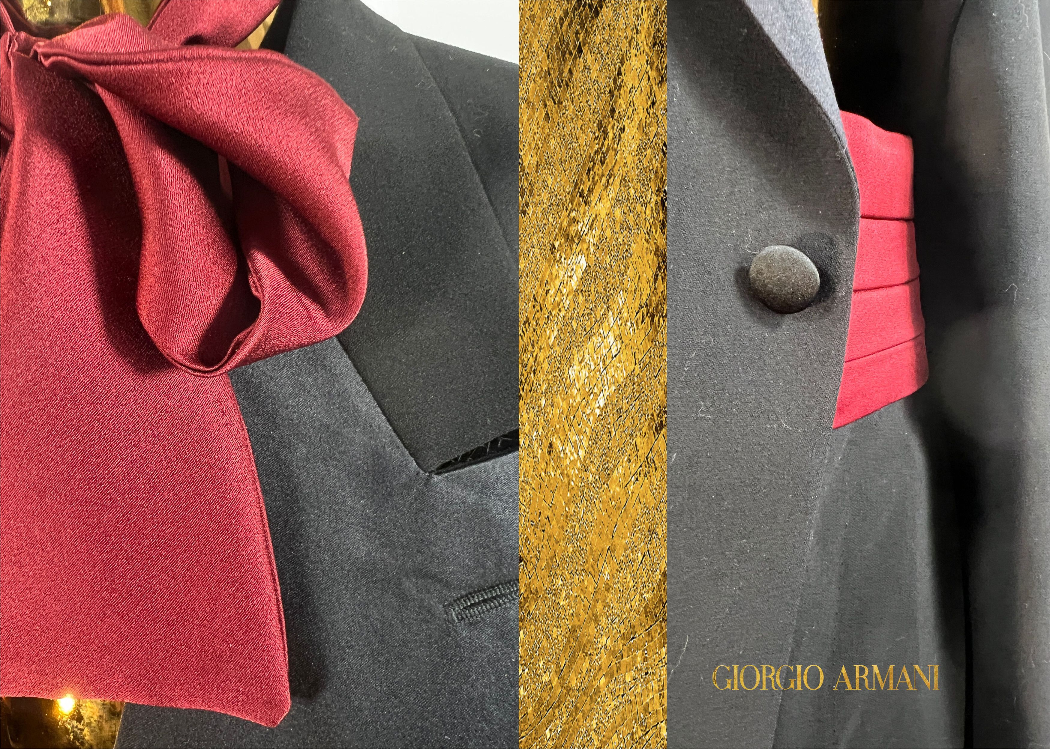 Giorgio Armani Grand Soiré Smocking by Giorgio Armani Size 54L - 11 Thumbnail
