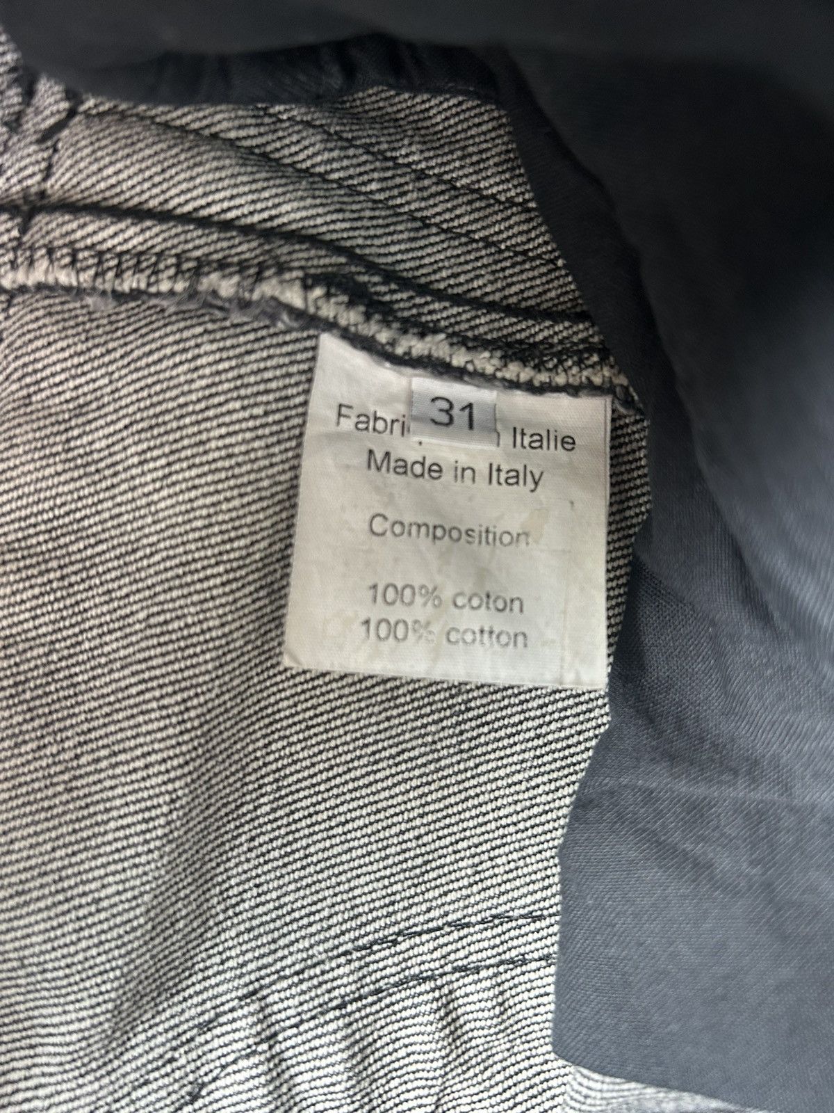 Balmain Decarnin Balmain Homme AW10 Heavy Biker Jeans Size US 31 - 7 Thumbnail