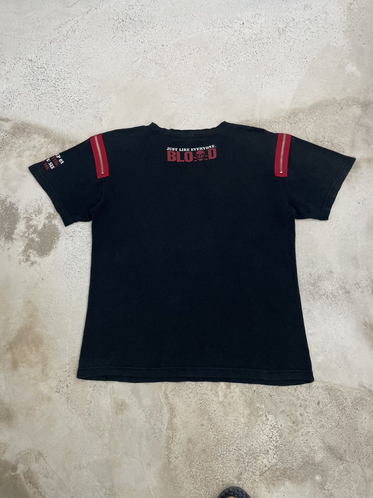 Punk and Yo Punk Vorable Anarchy Blood Baretta Shoot Zipper Sleeve Size US M / EU 48-50 / 2 - 13 Thumbnail