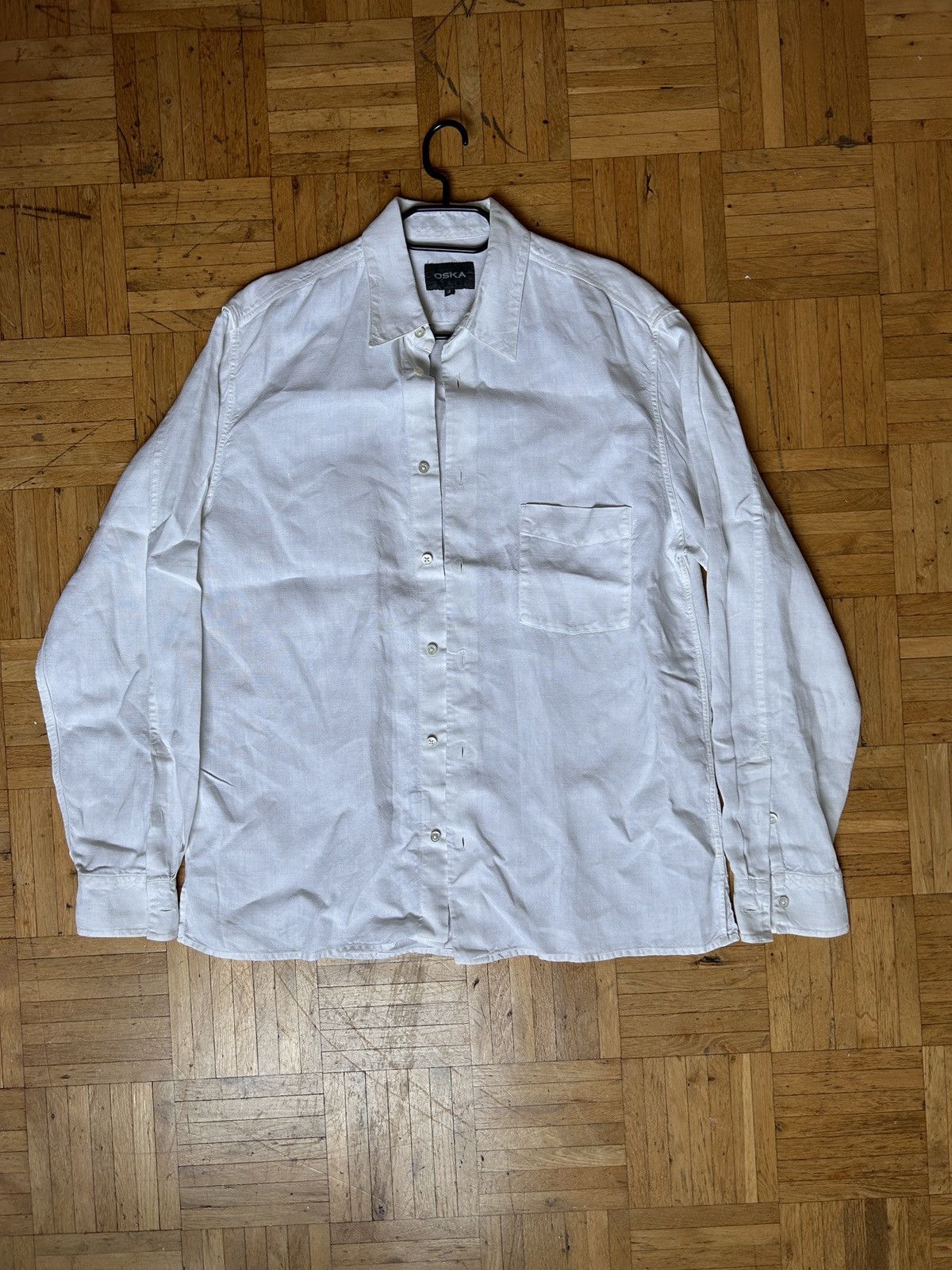 Other Oska Heavy Linen Oversized Button Shirt Size US XL / EU 56 / 4 - 1 Thumbnail