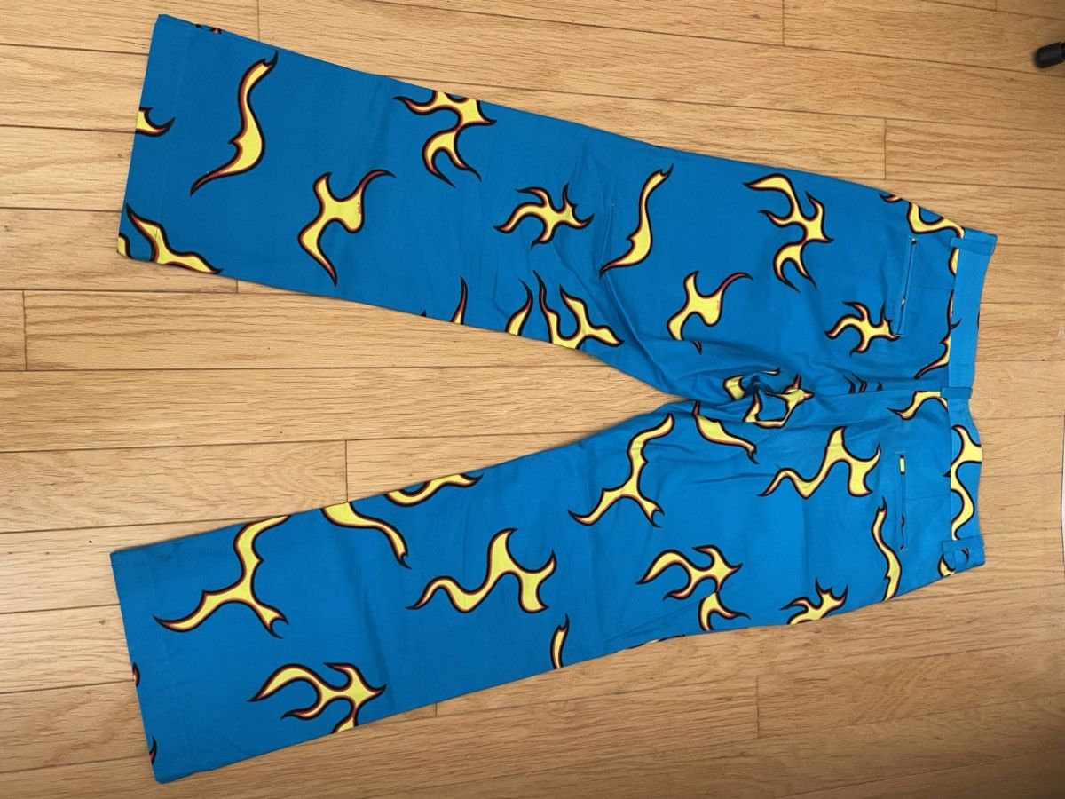 Golf Wang × Tyler The Creator Golf Wang Blue Flame Chino Pants Rare Size 34 Size US 34 / EU 50 - 7 Thumbnail
