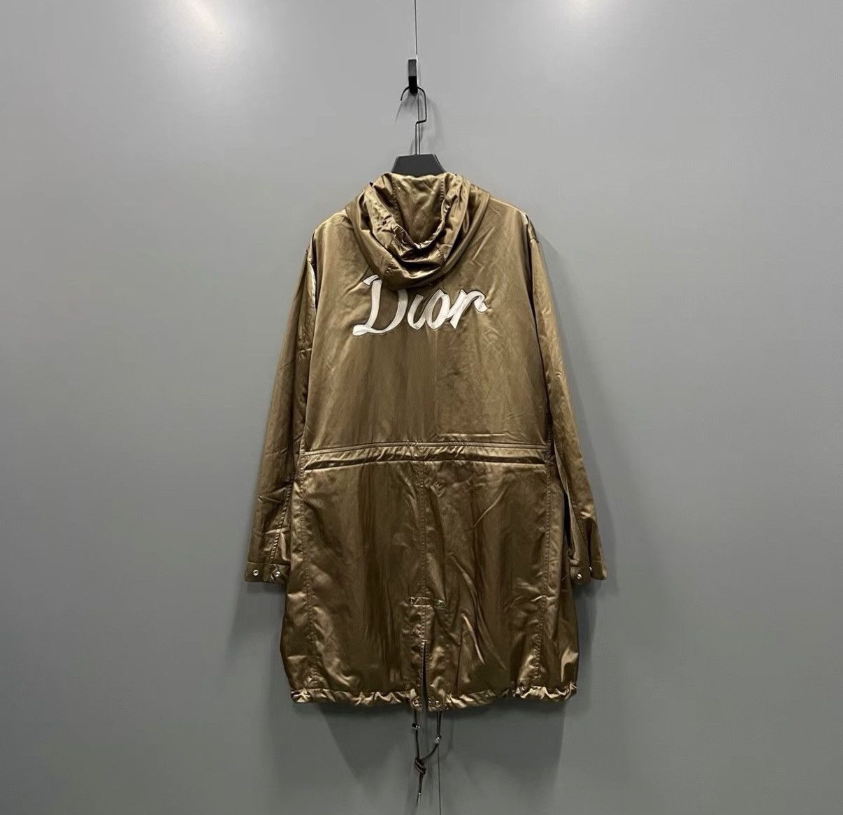 Dior Dior Large Logo Embroidered Trench Coat at Back J41 Size US L / EU 52-54 / 3 - 2 Thumbnail