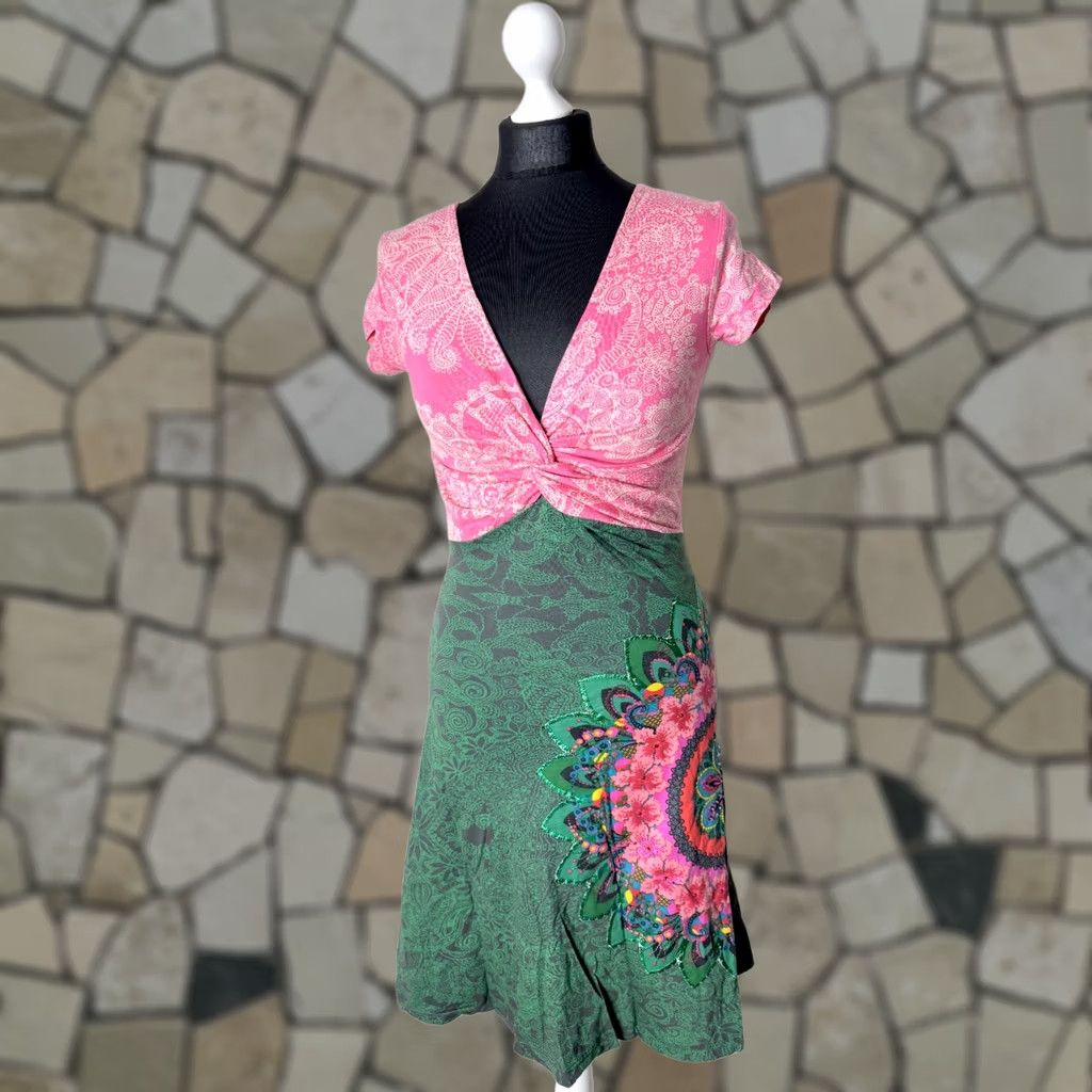 Desigual Desigual womens dress Size S Multicoloured Size S / US 4 / IT 40 - 1 Thumbnail