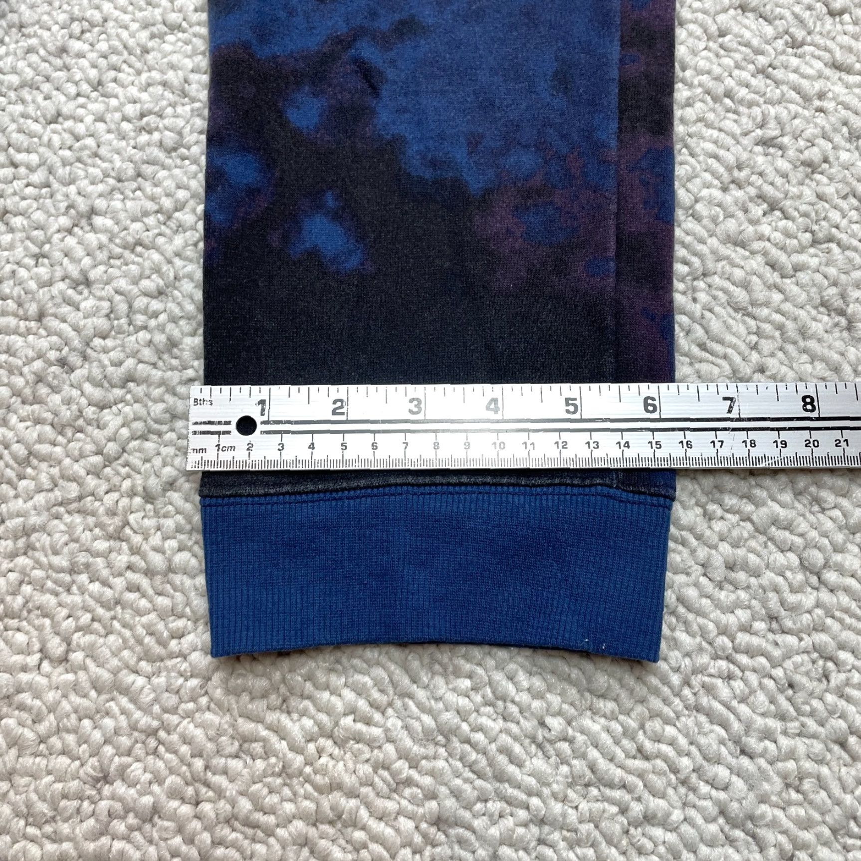 Vintage VINTAGE INC International Concepts Sweatpants Mens Large Dark Blue Zip Pockets 35x29 for Mens Size US 35 - 2 Thumbnail