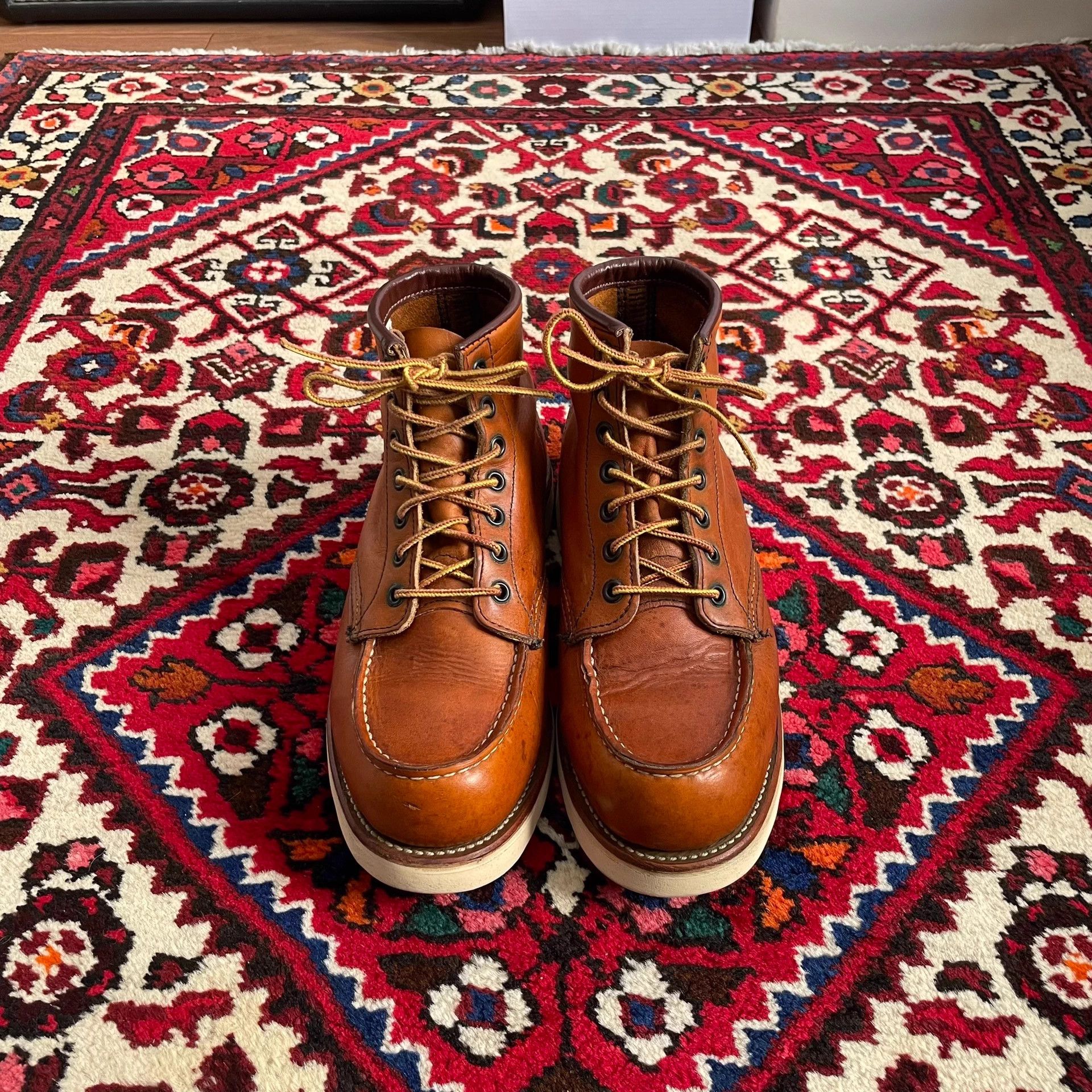 Red Wing Red Wing 875 Vintage Feather Tag 7.5E vs Viberg Whites Wesco Joe Maccoy Size US 7.5 / EU 40-41 - 1 Thumbnail