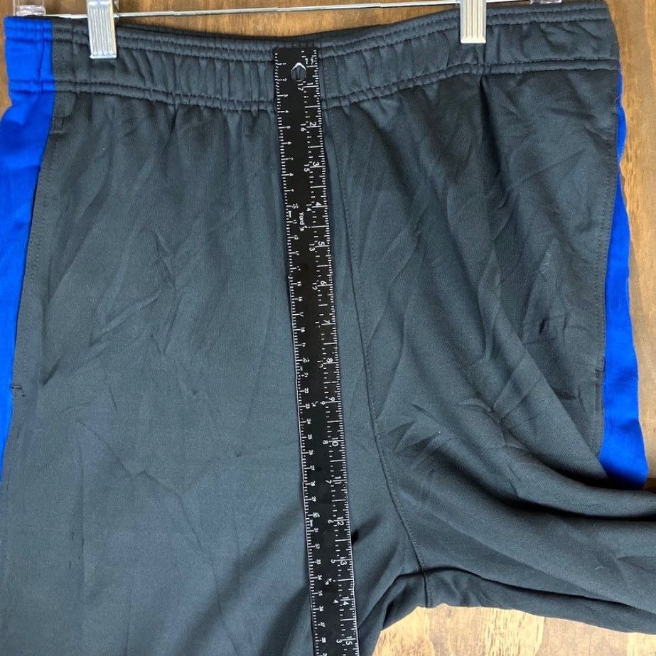 Nike Nike Mens Pants Black Blue Stripe Pull On Dri Fit Ankle Zip Performance Medium Size US 30 / EU 46 - 7 Thumbnail