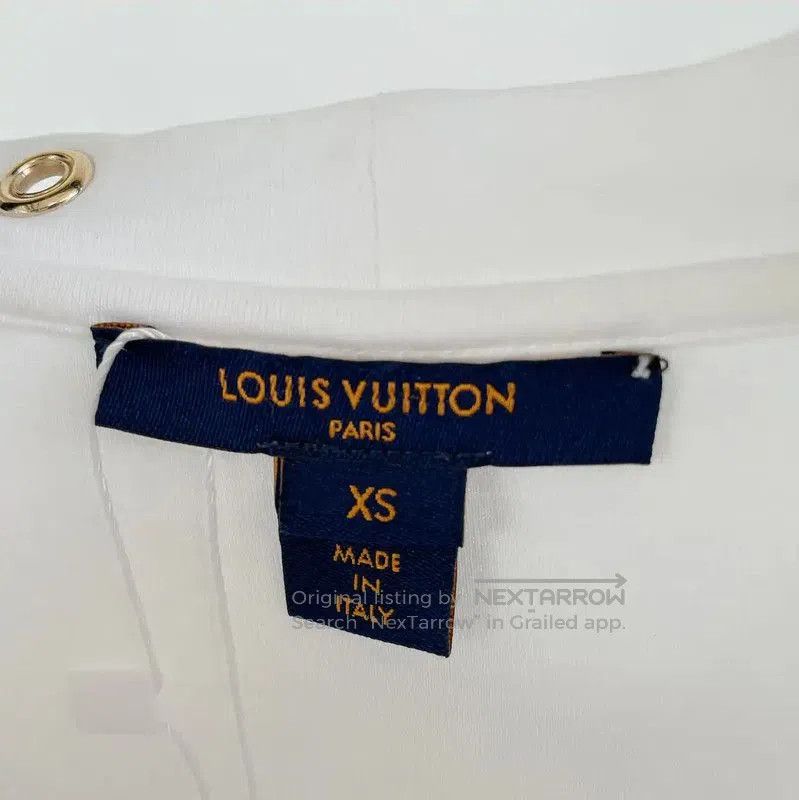 Louis Vuitton Louis Vuitton White Summer Short Sleeve T. Size XS / US 0-2 / IT 36-38 - 6 Thumbnail