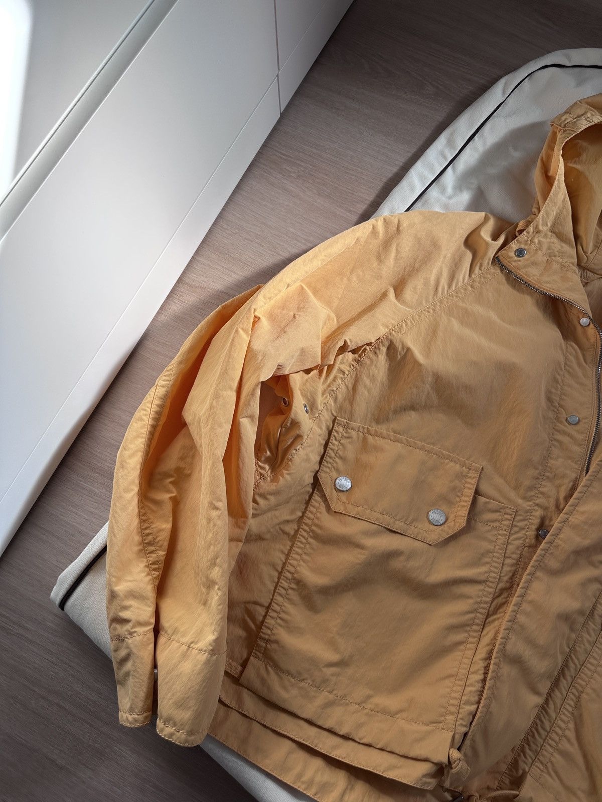 Hermes $4,600 SS23 orange mens runway windbreaker Size US L / EU 52-54 / 3 - 2 Thumbnail