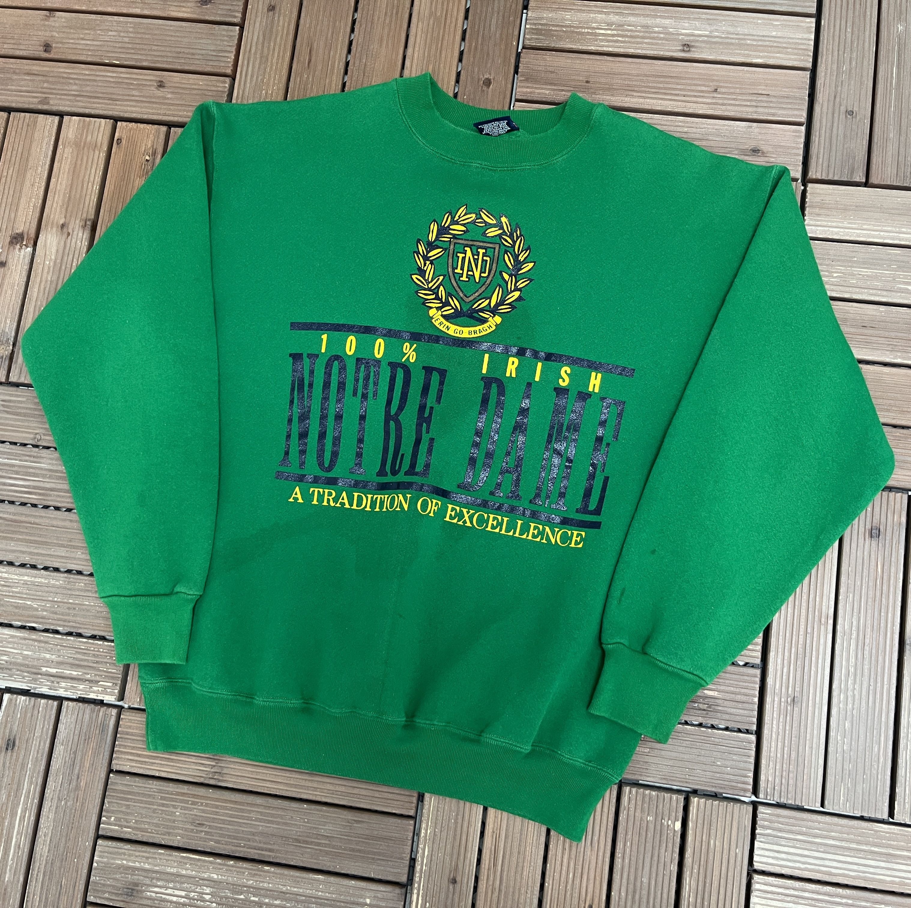 Vintage Notre Dame Fighting Irish Vintage Crewneck Sweater Size US XL / EU 56 / 4 - 3 Thumbnail