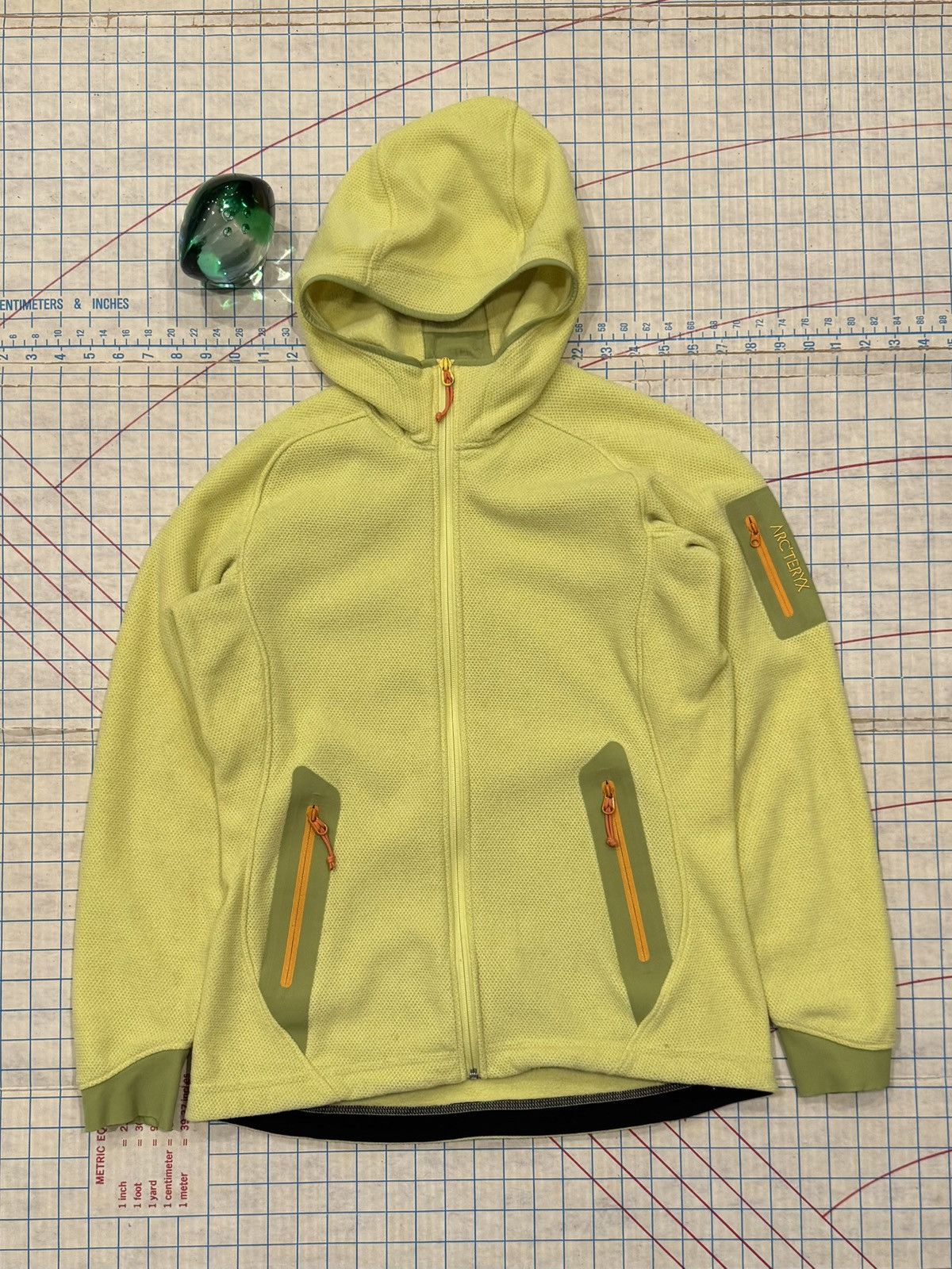 Arc'teryx Arc’teryx Women’s Fleece Hoodie Full Zip Yellow Size Medium Size M / US 6-8 / IT 42-44 - 1 Thumbnail