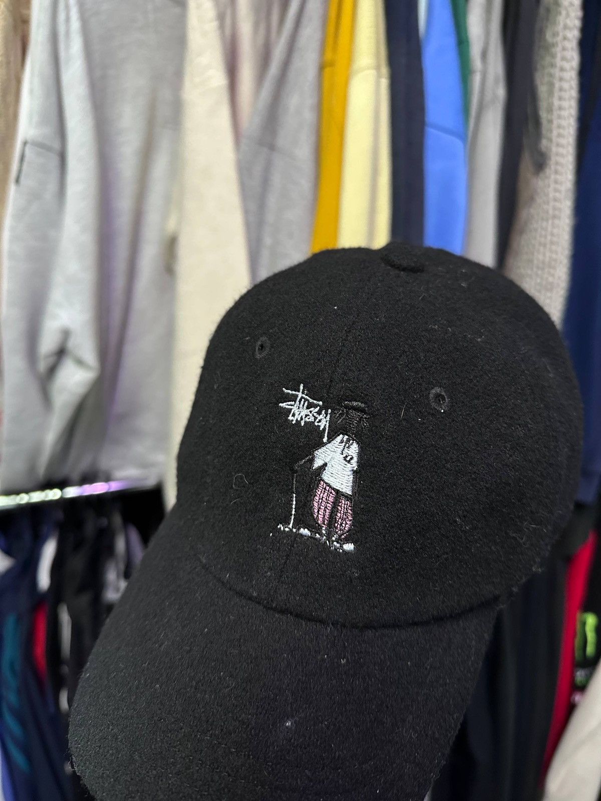 Stussy Vintage 90's Stussy Embroidery Fleece Hat Cap Os Rare Size ONE SIZE - 3 Thumbnail