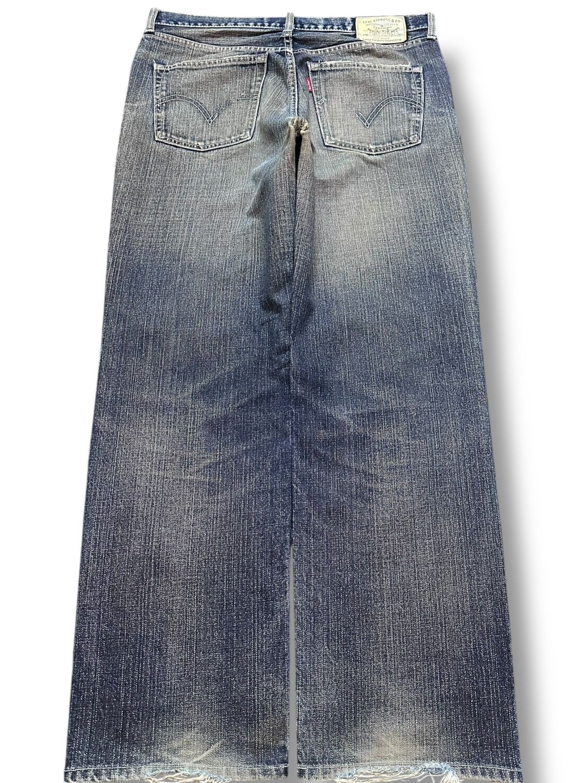 Levi's Vintage Clothing Vintage Levi’s 502 Mudwash Baggy Loose Denim Size US 33 - 5 Thumbnail