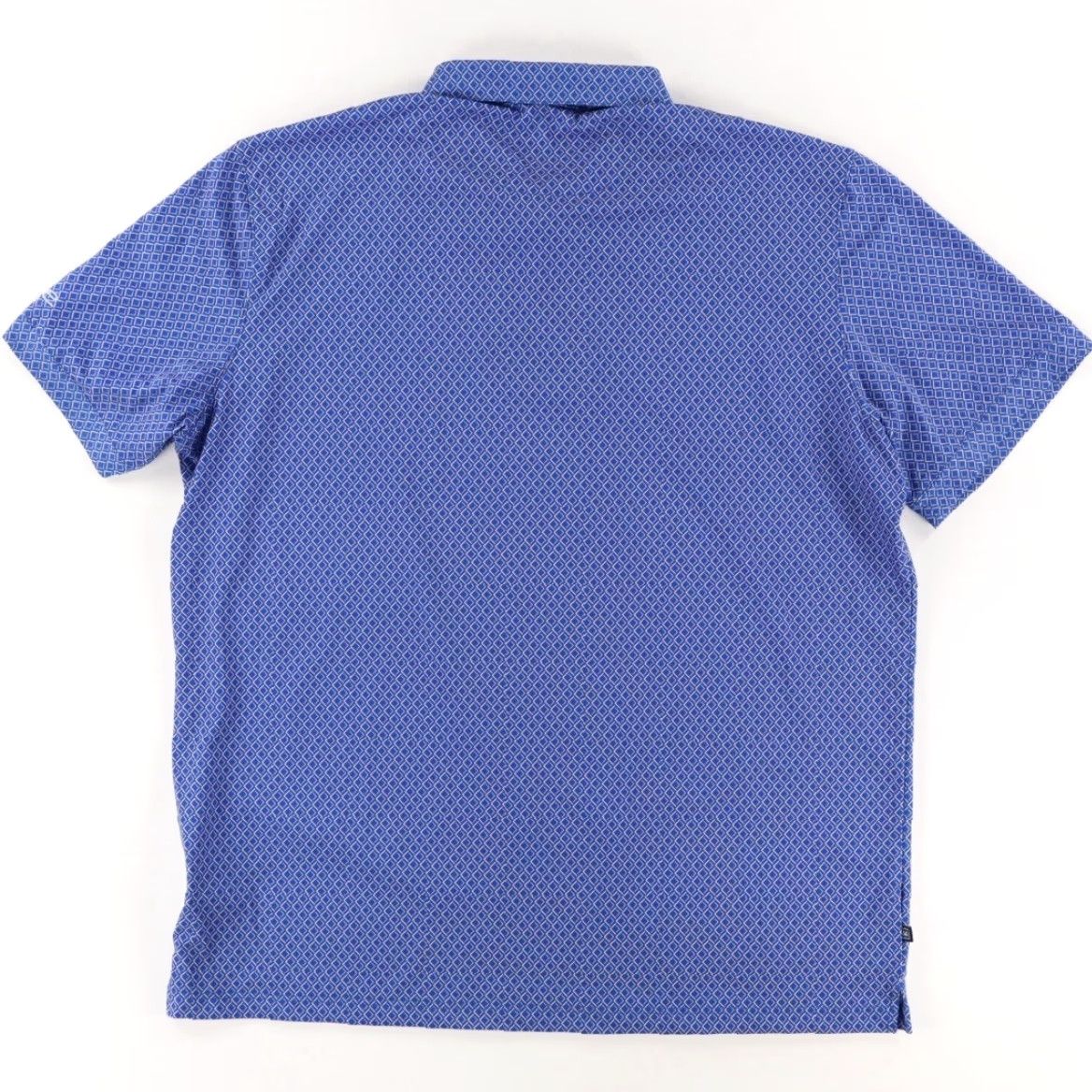 Mizzen+Main Mizzen + Main Wendy's The Dave High Stretch Polo Shirt Blue Men's XL Shirt Size US XL / EU 56 / 4 - 4 Thumbnail
