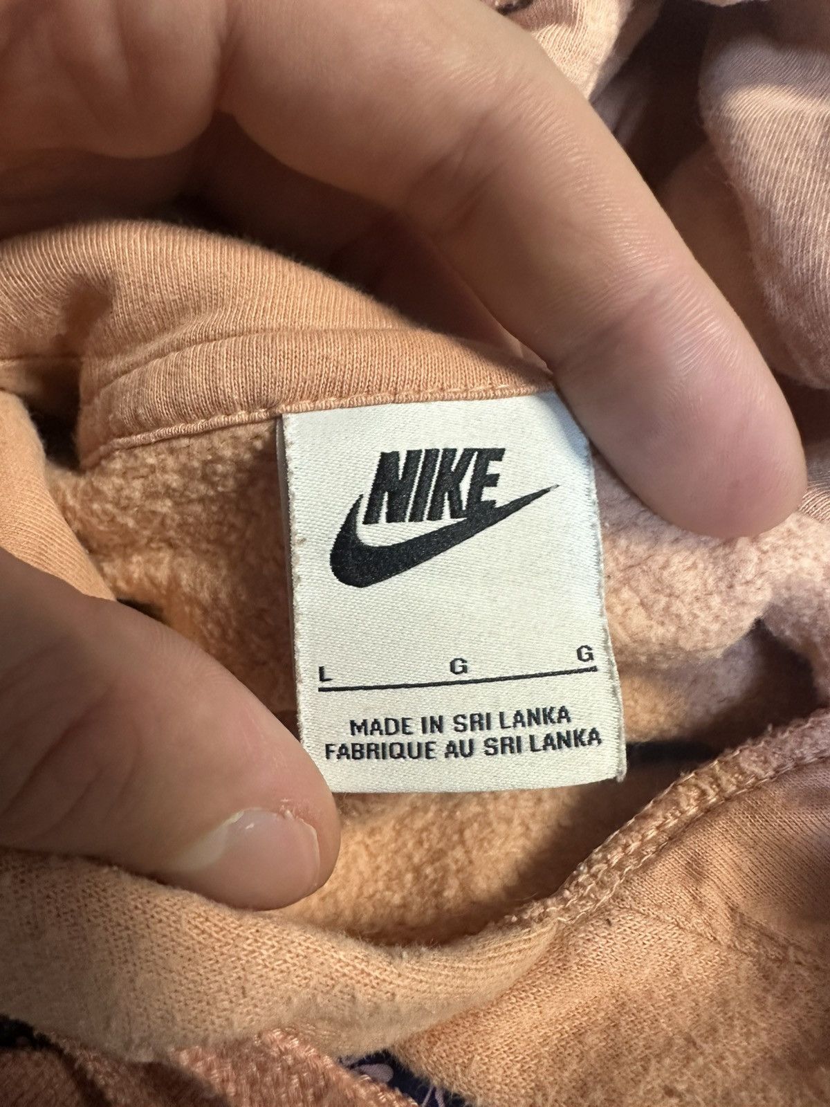 Nike Nike Custom Hoodie Vintage 90s Y2K Reworked Size US L / EU 52-54 / 3 - 5 Thumbnail