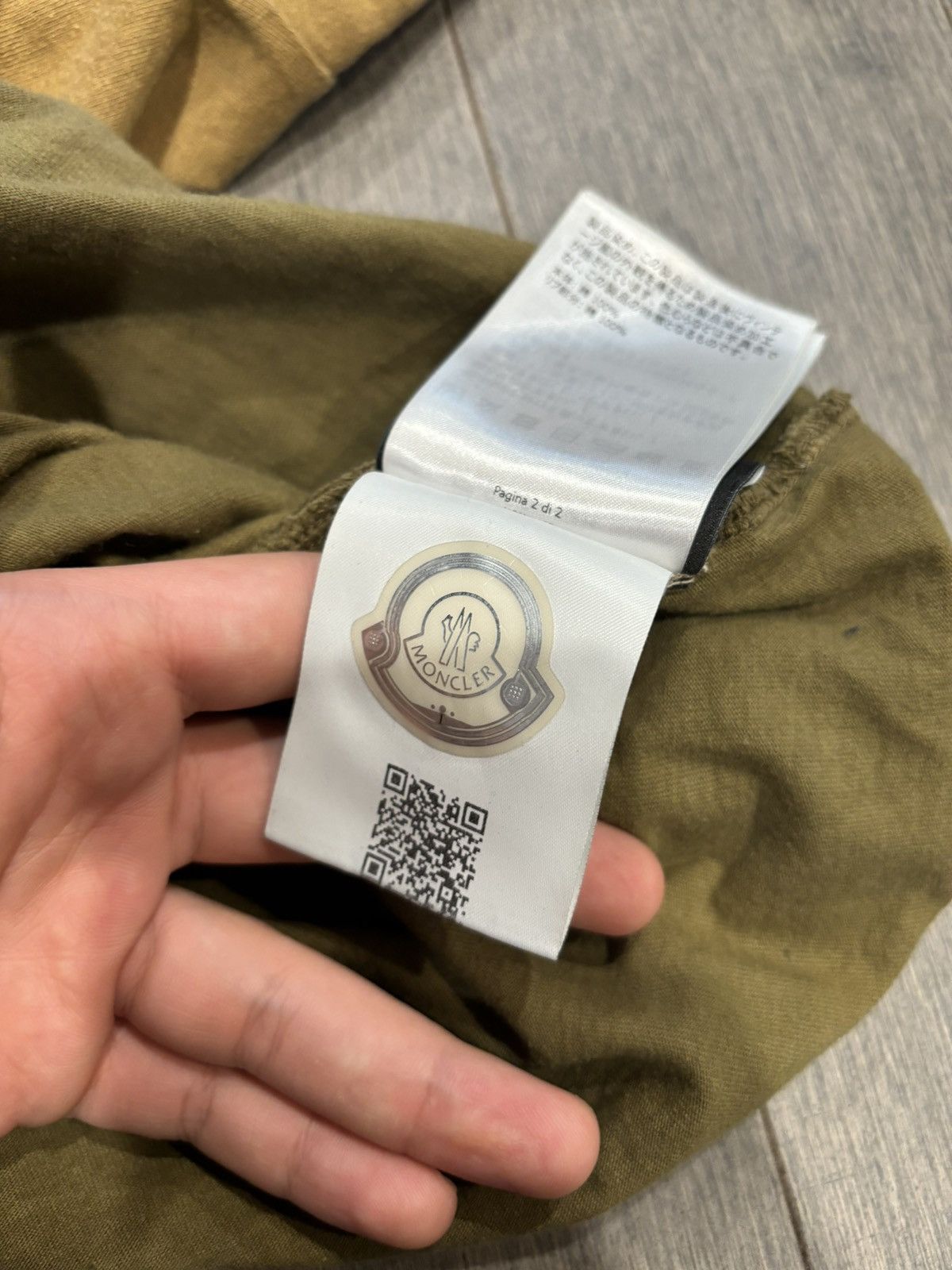 1017 ALYX 9SM × Moncler Mocnler 1017 Alyx 9sm T shirt small Size US S / EU 44-46 / 1 - 4 Thumbnail