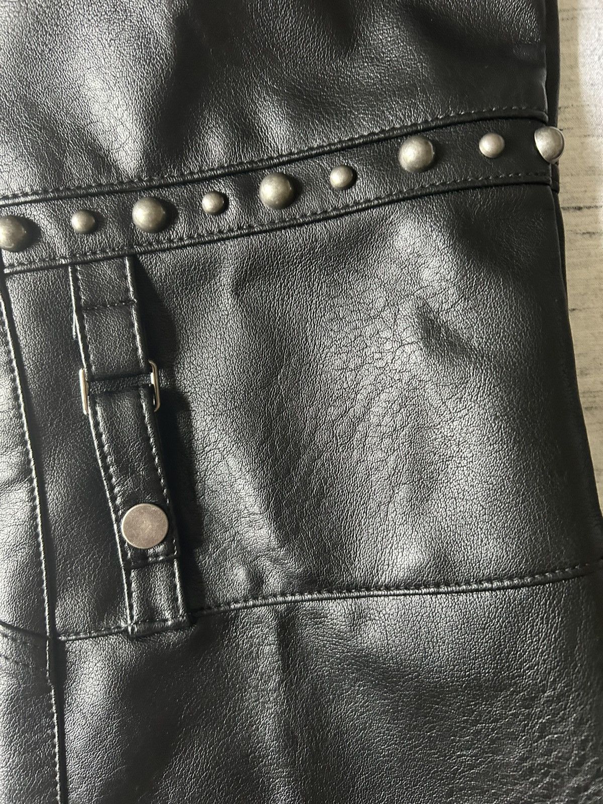 Jaded London Jaded London Studded Bootcut Pants & Moto Drift Trousers Size US 32 / EU 48 - 3 Thumbnail