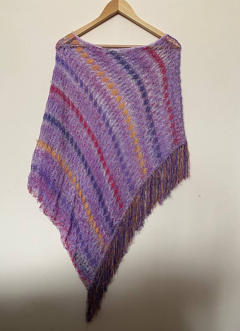Missoni Vintage Missoni Multicolour Scarf Knitwear Poncho Size ONE SIZE - 7 Thumbnail