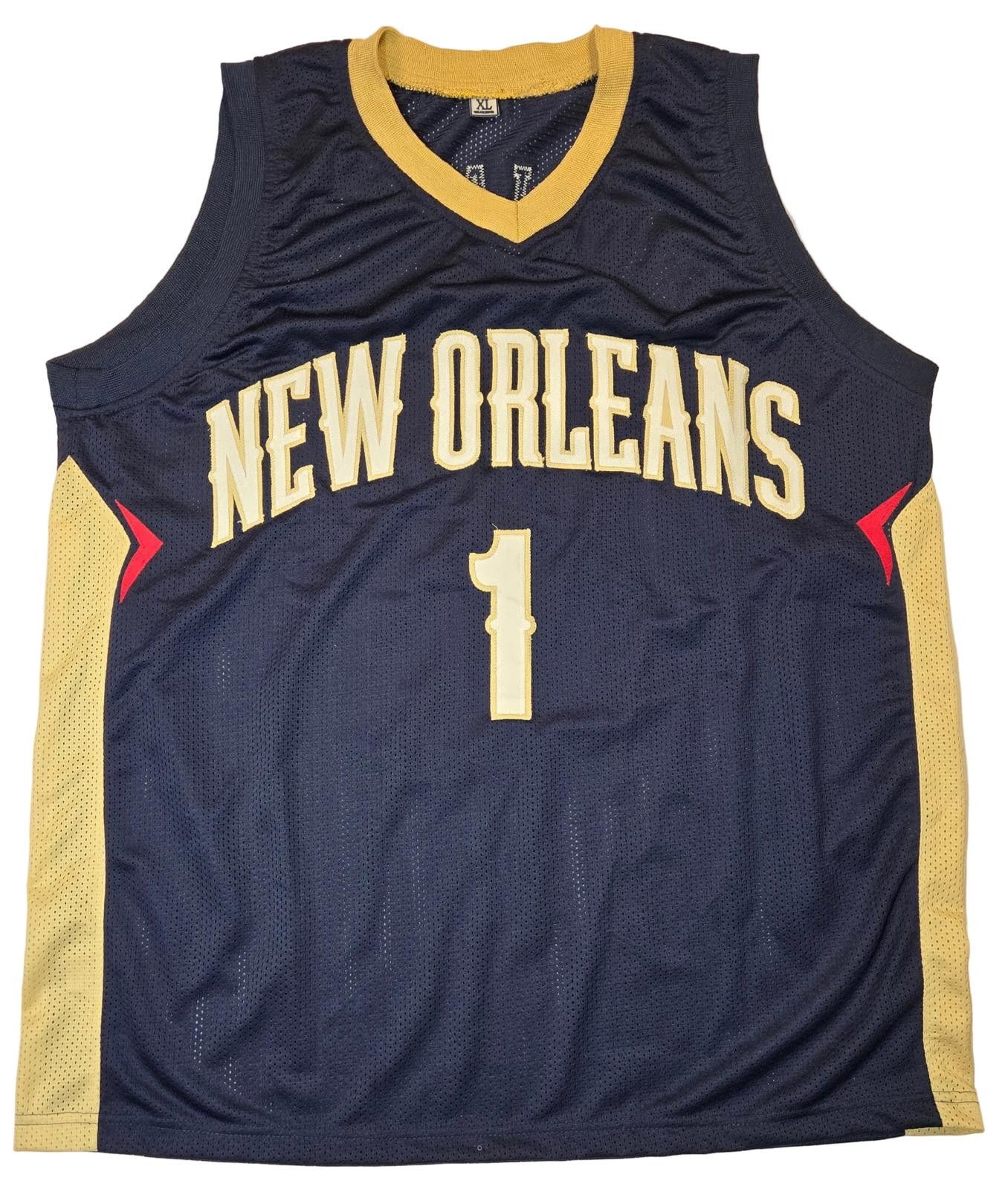 Other Zion Williamson Pelicans signed basketball jersey COA Size ONE SIZE - 3 Thumbnail