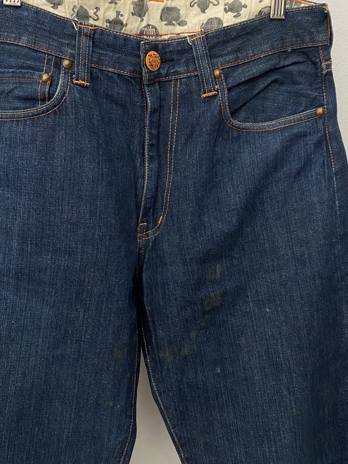 20471120 × Japanese Brand Mr Happy six pocket jeans Size US 32 / EU 48 - 6 Thumbnail