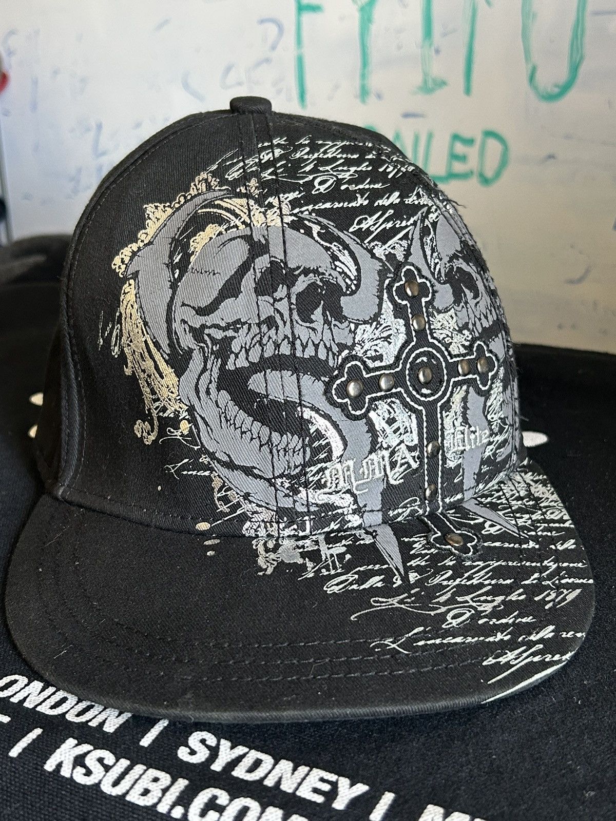 Affliction × Southpole × Tapout *RARE* MMA Elite Embellished Hat Size ONE SIZE - 2 Thumbnail