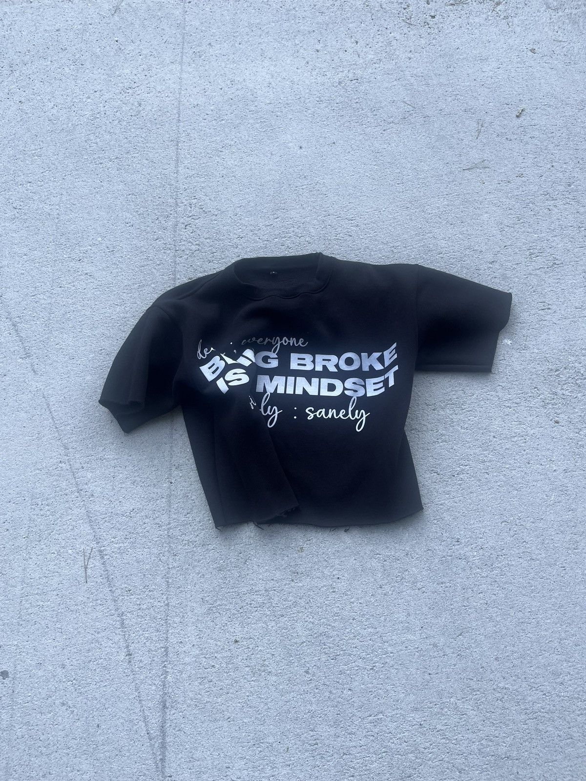 Other × Vintage “being broke is a mindset” oversized tee Size US S / EU 44-46 / 1 - 2 Thumbnail