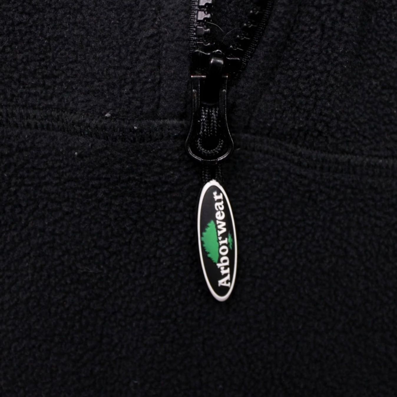 Vintage Arborwear Sweatshirt Mens XL Black 1/4 Zip Fleece Zip Pockets Polyester Pullover Size US XL / EU 56 / 4 - 5 Thumbnail