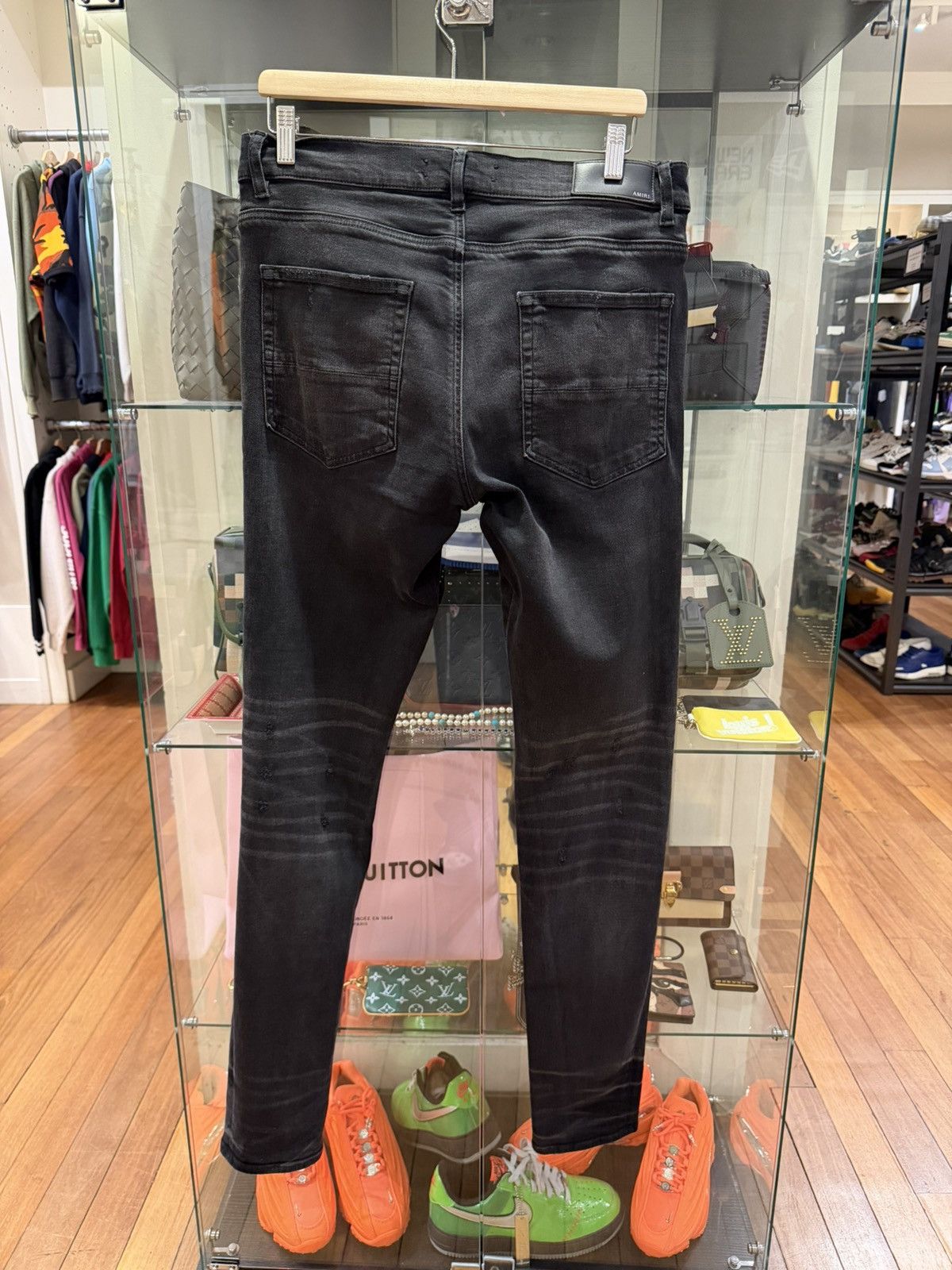 Amiri Amiri Distressed Skinny Denim Jeans Size US 34 / EU 50 - 2 Thumbnail