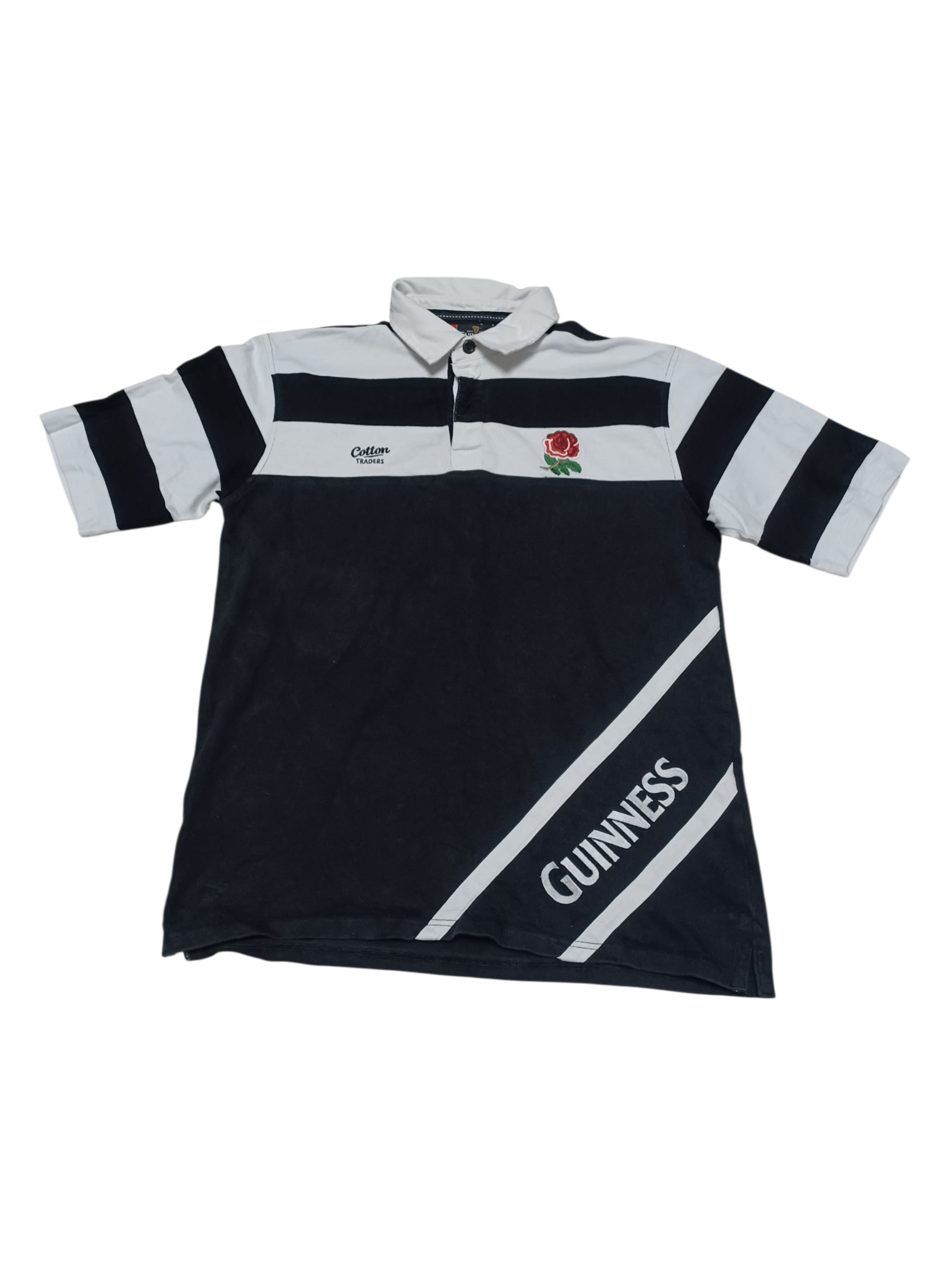 Cotton Traders GUINNESS ENGLAND RUGBY TEAM VINTAGE POLO SHIRT JERSEY Size US L / EU 52-54 / 3 - 1 Thumbnail