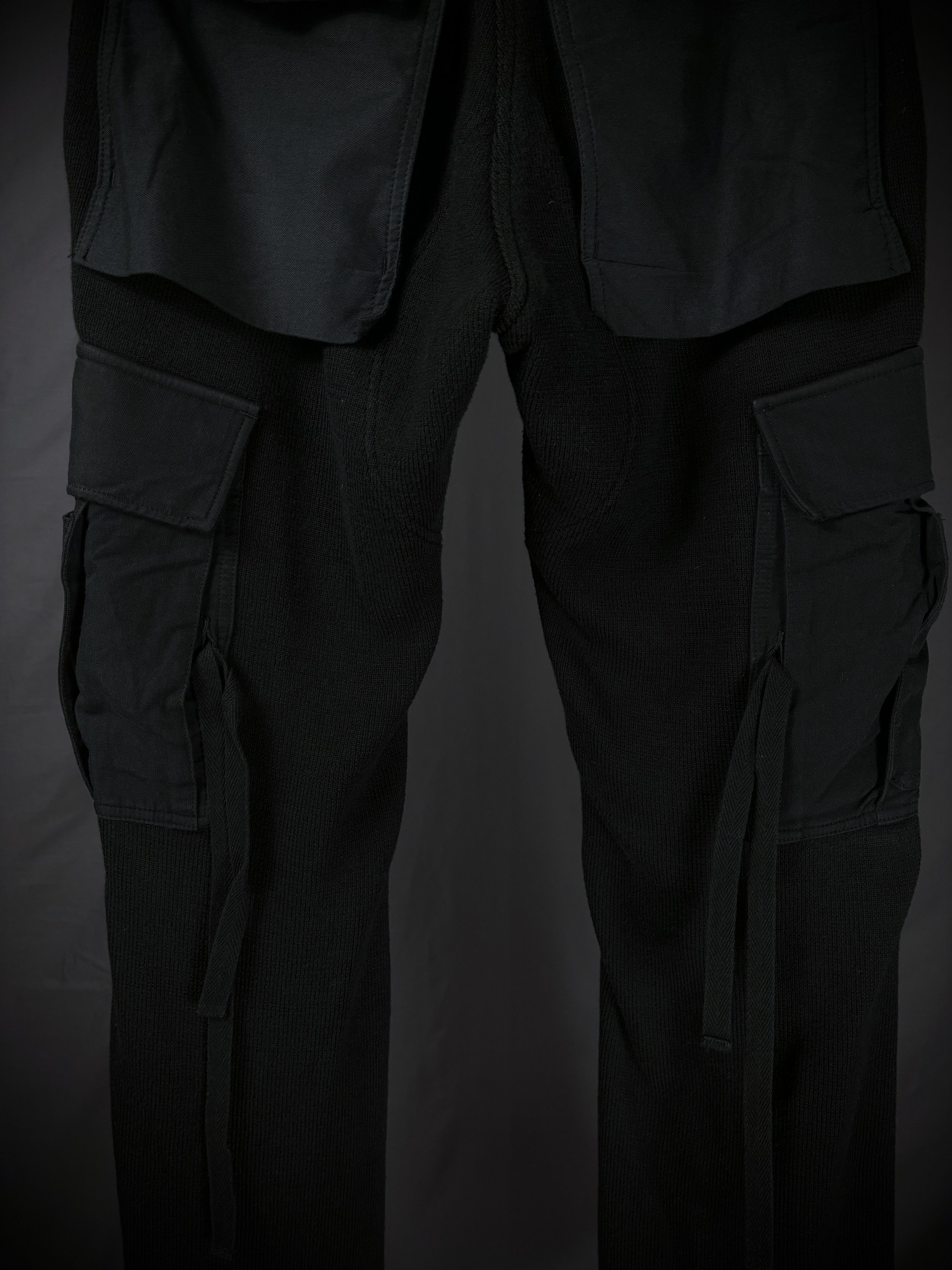 Maison MIHARA YASUHIRO Miharayasuhiro 3D Hybrid Cargo Pants – 2000s Size US 30 / EU 46 - 8 Thumbnail