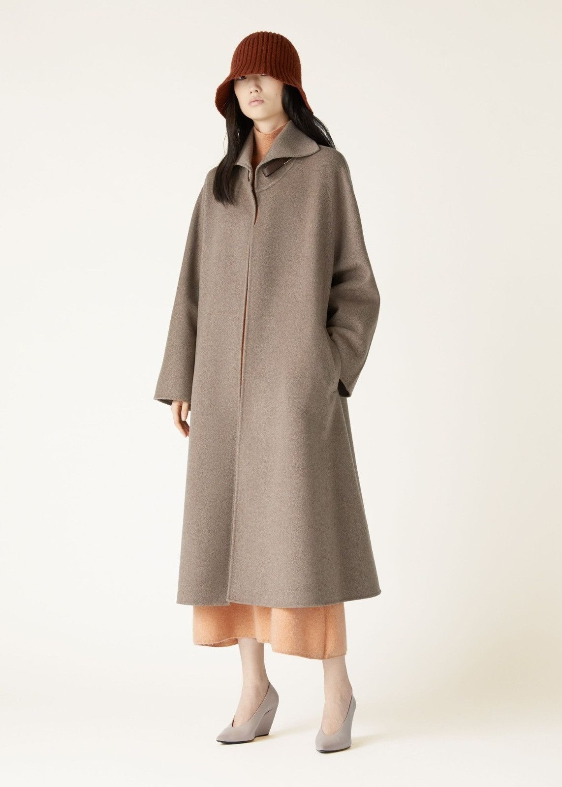 Loro Piana o1srvl11e1125 FAO3278 Vincent Coat in Brown Size L / US 10 / IT 46 - 6 Thumbnail