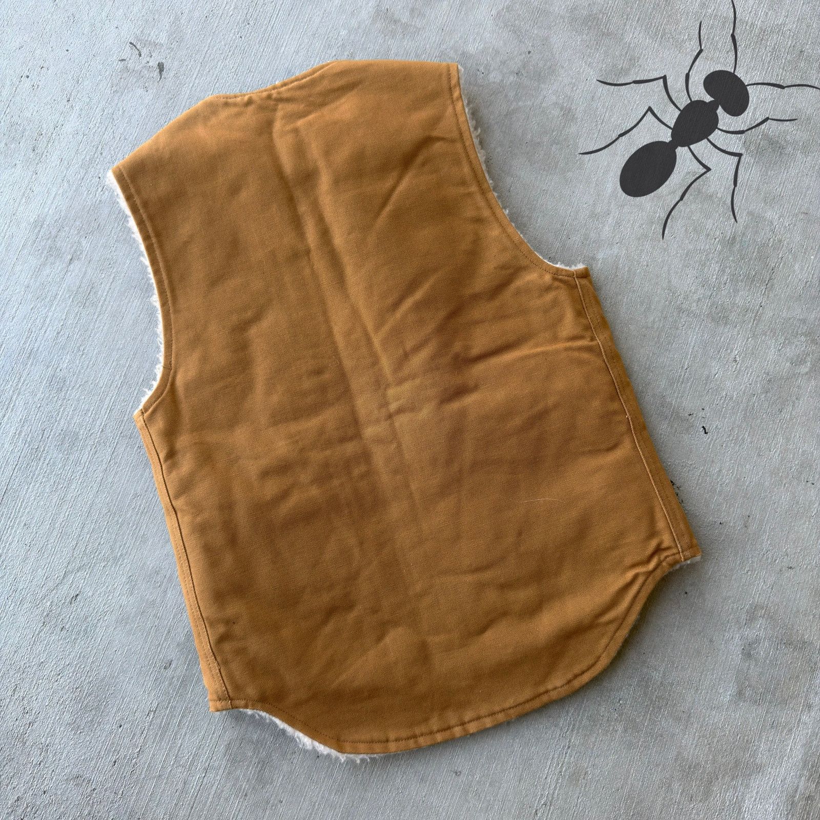 Carhartt × Vintage Carhartt V03 brown work wear vest Size US S / EU 44-46 / 1 - 4 Thumbnail