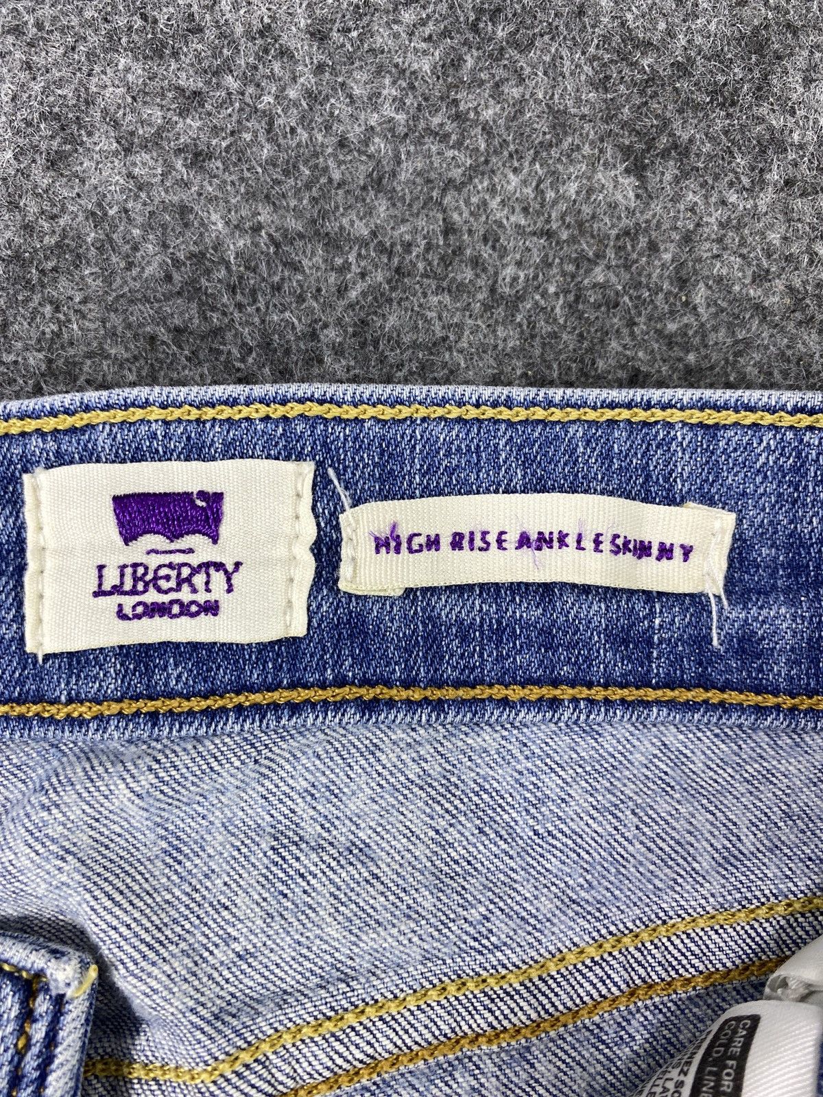 Jean Liberty X Levis Paislee High Rise Ankle Skinny Jeans - J1005 Size 27" / US 4 / IT 40 - 10 Thumbnail
