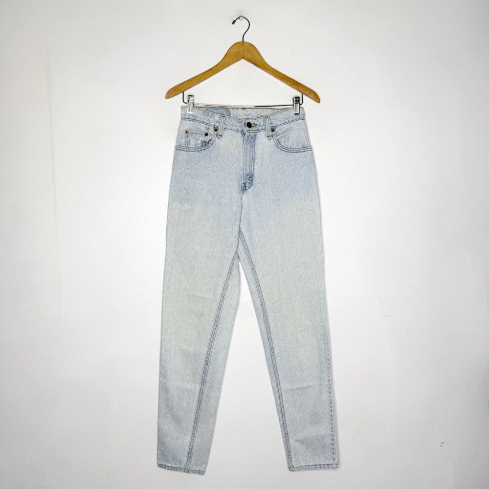 Levi's Vintage Clothing Levi’s 550 Relaxed Fit Taper Women’s Vintage 1990’s Jeans 7 Size 26" / US 2 / IT 38 - 1 Thumbnail