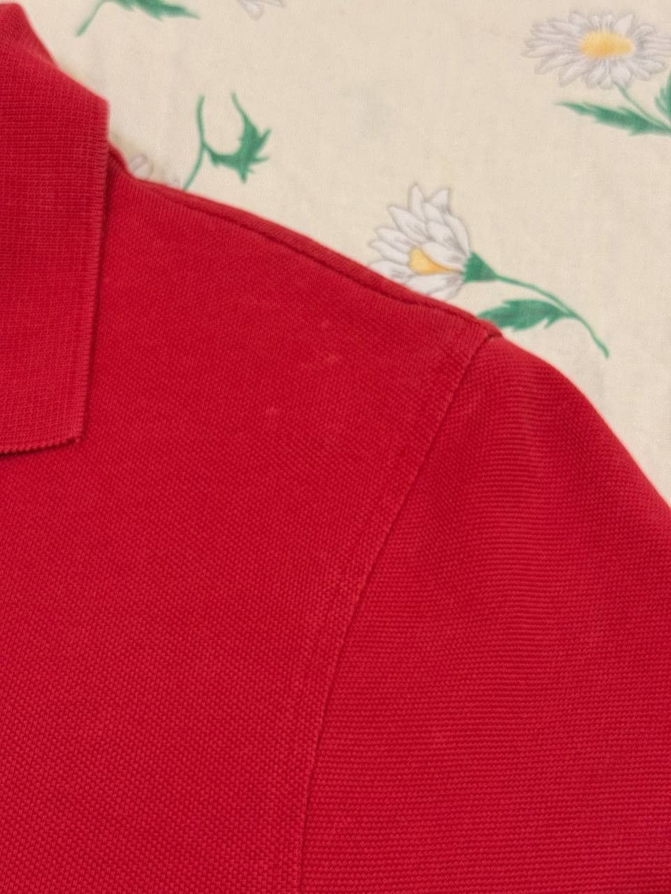 Burberry Burberry London Nova Check Slim Fit Red Polo Shirt Condition Size US M / EU 48-50 / 2 - 4 Thumbnail