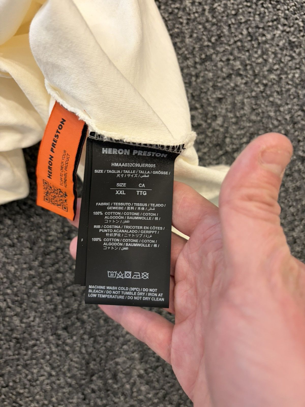 Heron Preston Heron Preston Classic Logo Tee Size US XXL / EU 58 / 5 - 11 Thumbnail