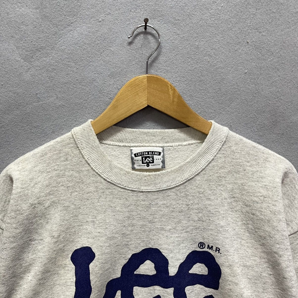 Lee Lee Logo Crewneck Sweatshirt Size US L / EU 52-54 / 3 - 2 Thumbnail