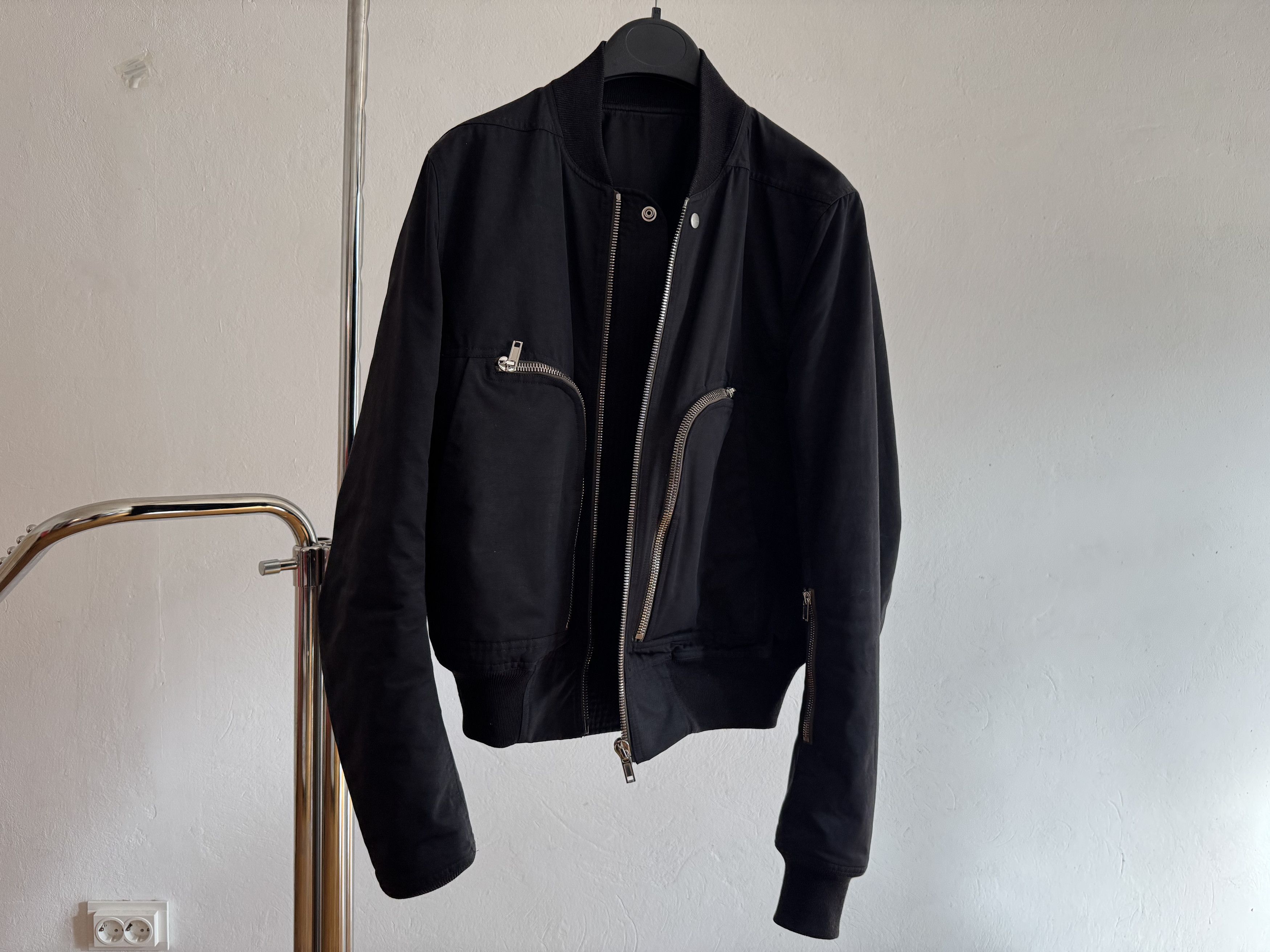 Rick Owens Rick Owens Bomber Bauhaus Flight Jacket Size US M / EU 48-50 / 2 - 1 Thumbnail