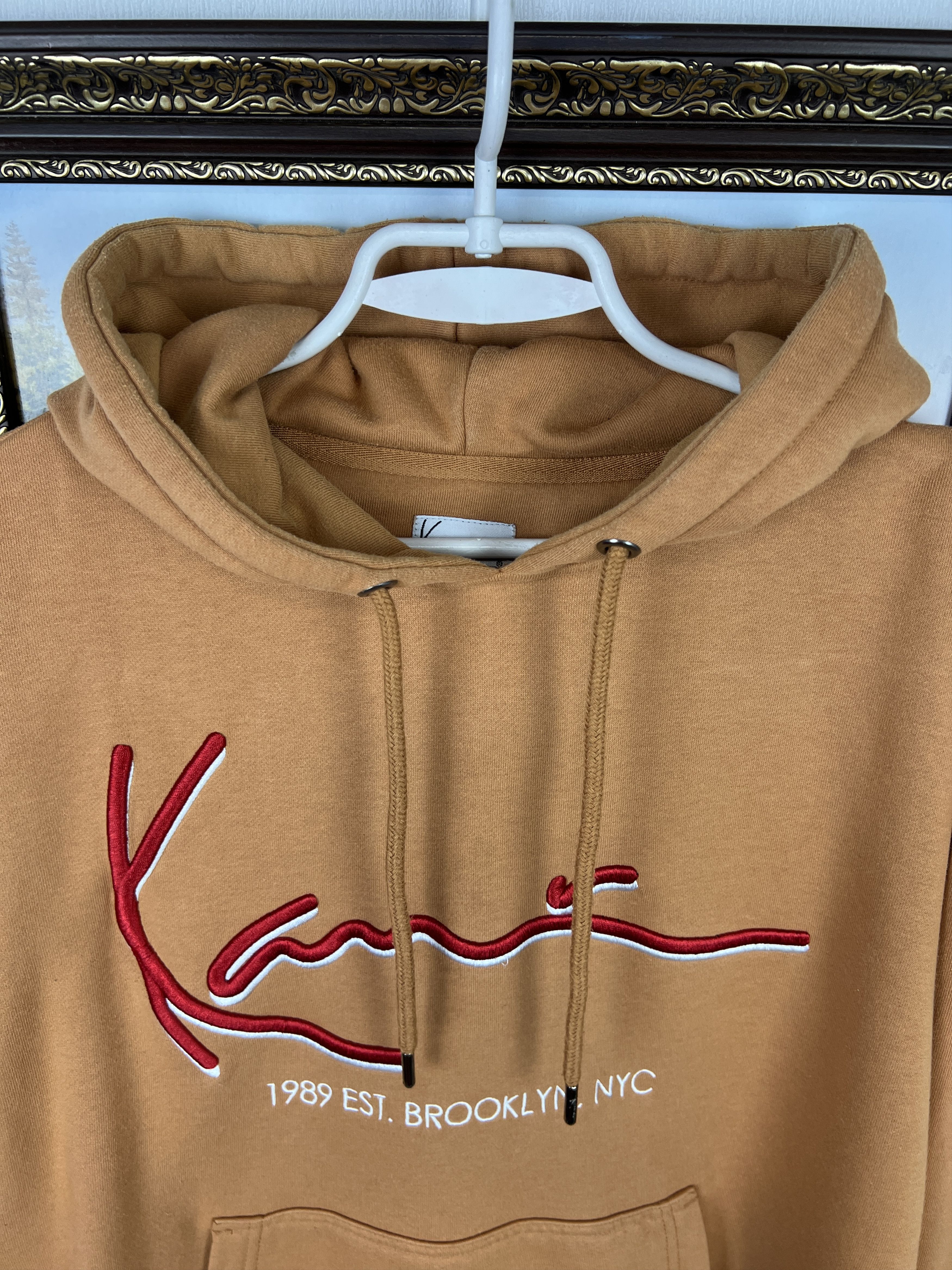 Karl Kani Karl Kani Brown Hoodie Jacket Mens Over Print Big Logo Y2K Size US S / EU 44-46 / 1 - 7 Thumbnail