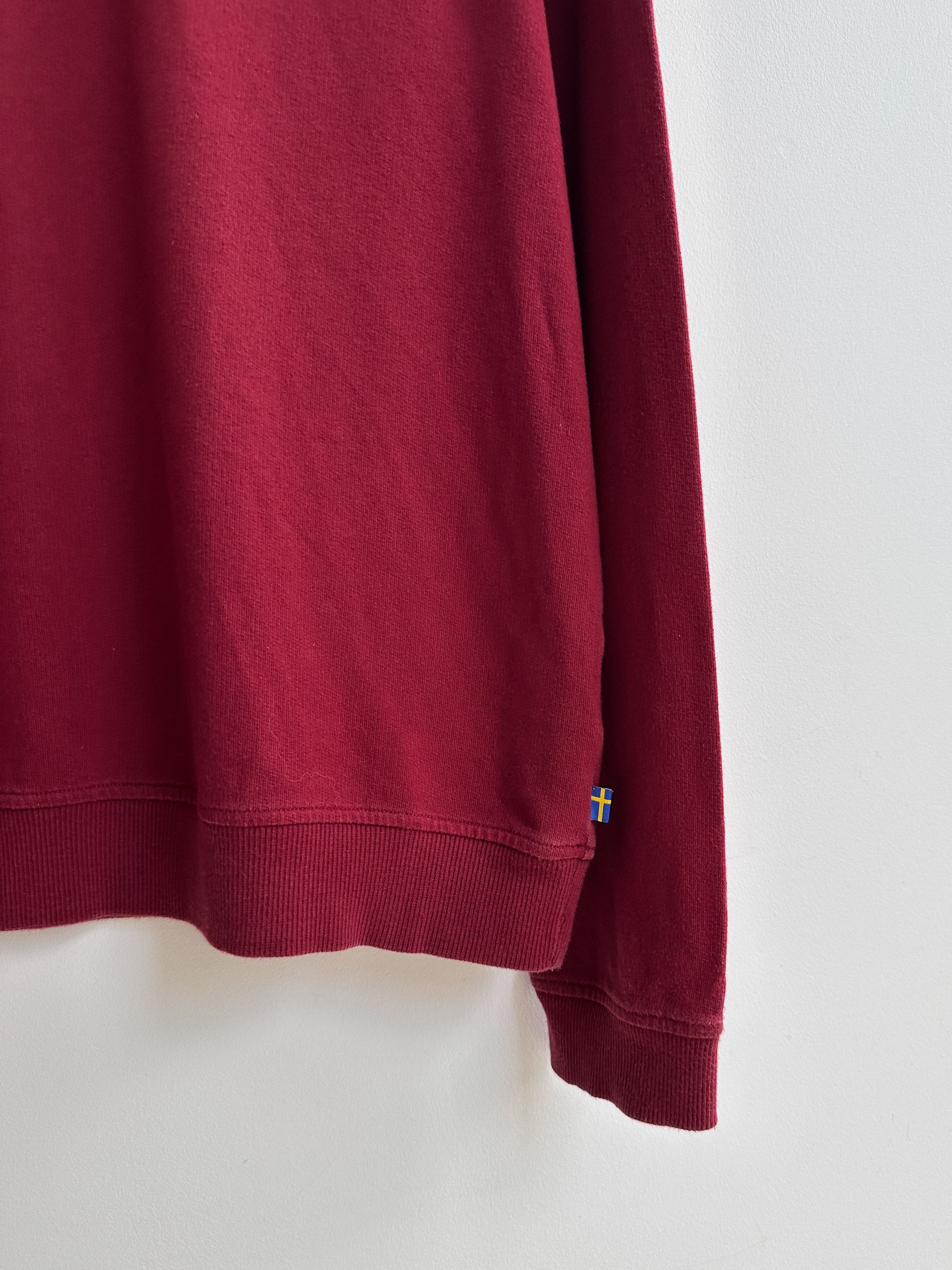 Fjallraven Fjallraven Vardag Red Sweatshirt Size US L / EU 52-54 / 3 - 5 Thumbnail