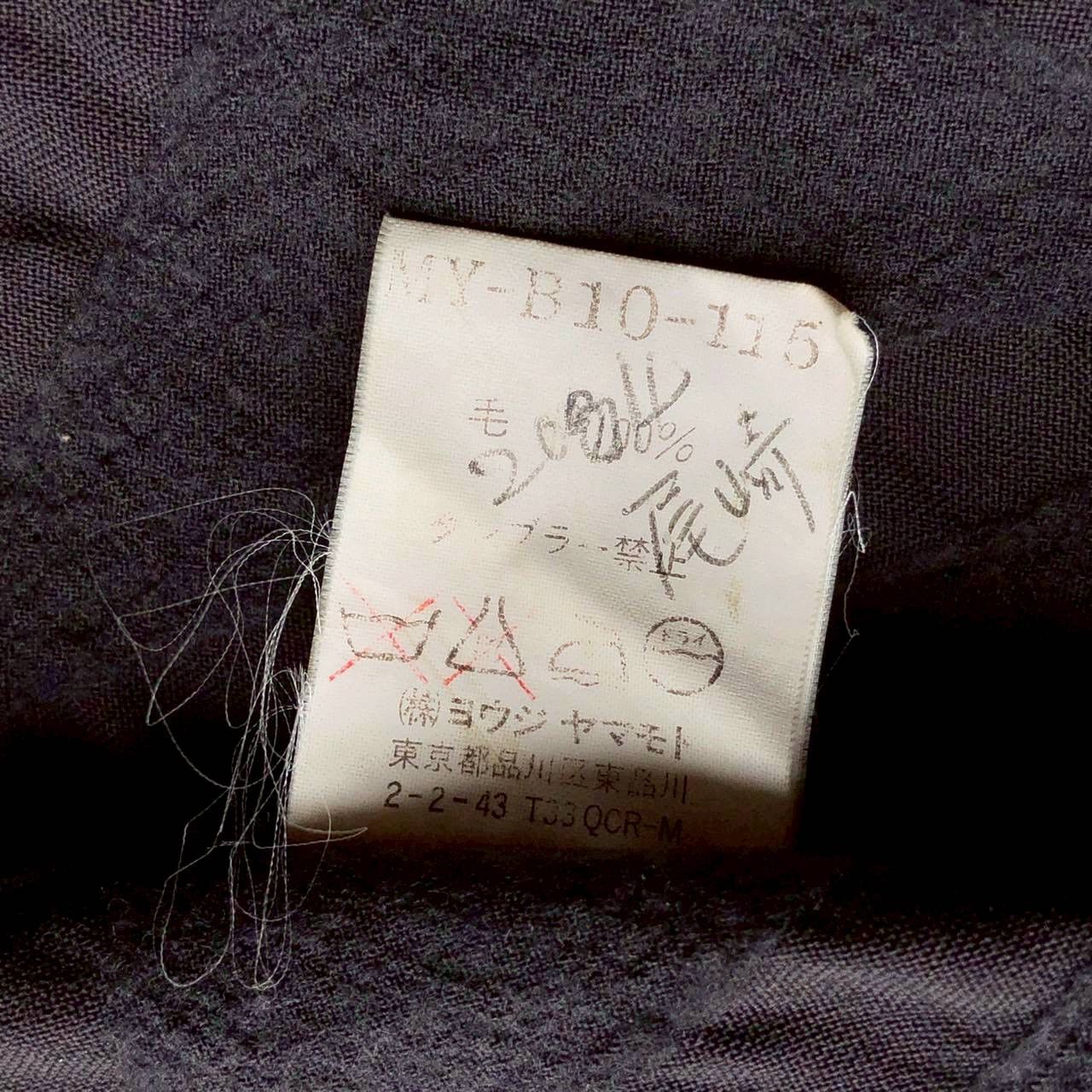 Y's for Men Vintage Y's for Men by Yohji Yamamoto Wool Shirt Jacket Size US M / EU 48-50 / 2 - 11 Thumbnail