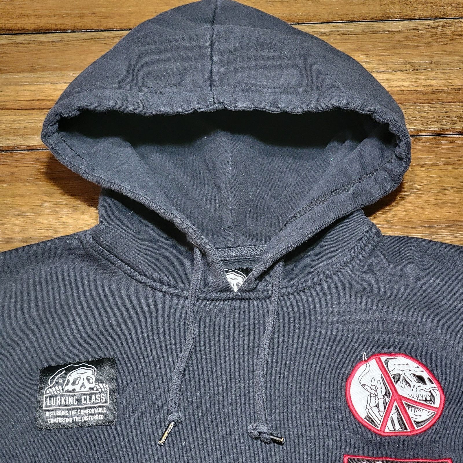 Other Lurking Class LS Unisex EMO Hoodie "Don't Pray For Me" - Med Size US M / EU 48-50 / 2 - 2 Thumbnail