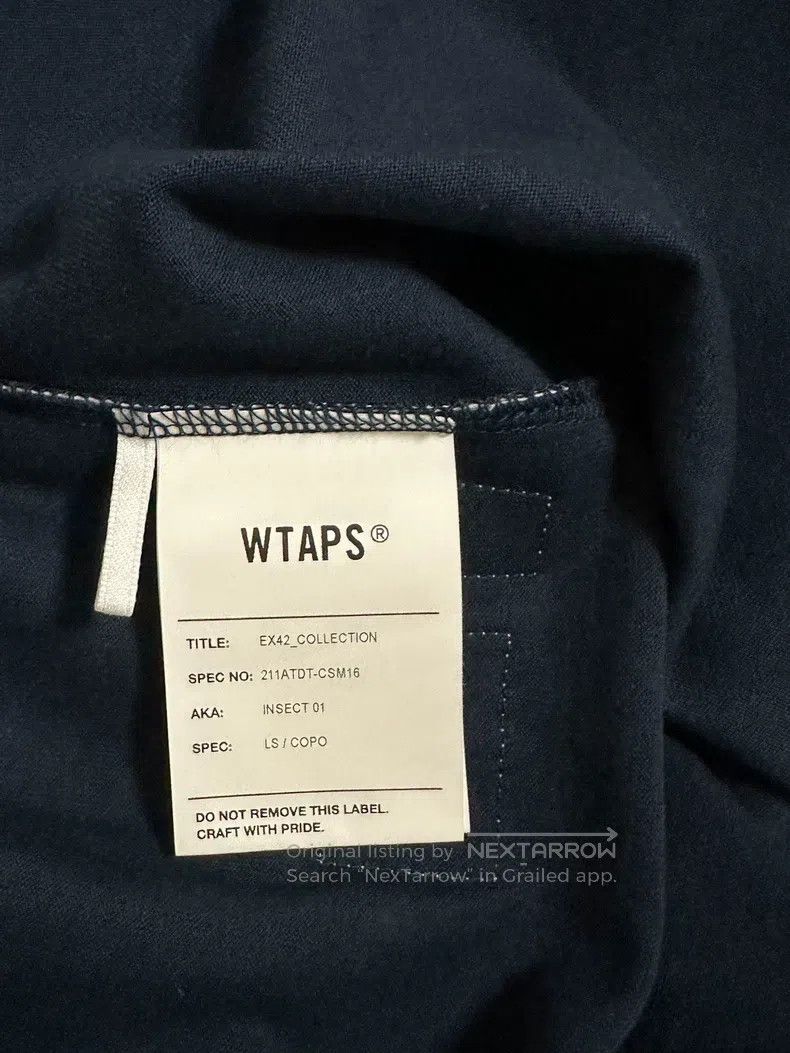 Wtaps Wtaps Blue Long Sleeve Size US M / EU 48-50 / 2 - 6 Thumbnail