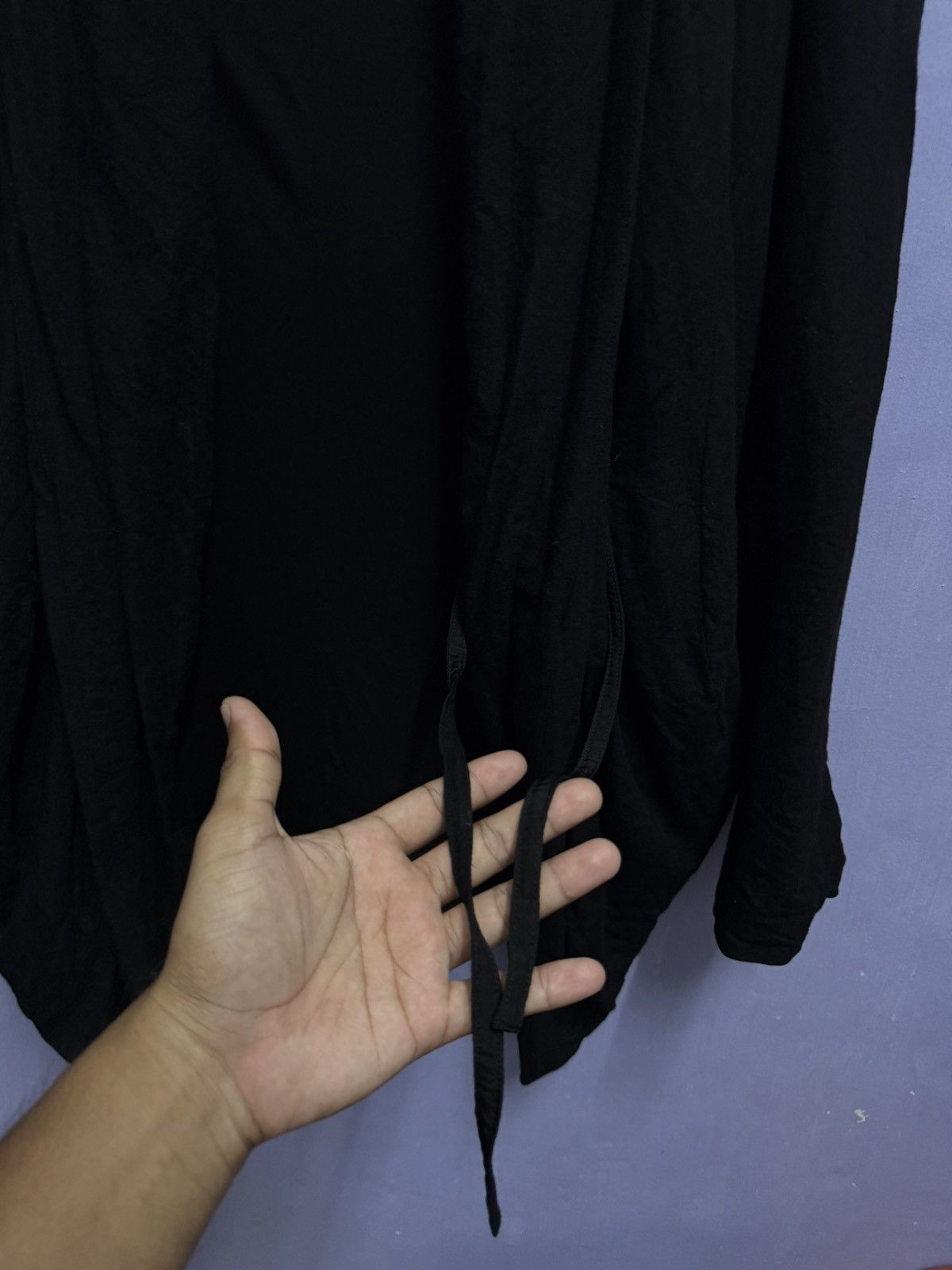 Julius JULIUS FALL-WINTER 2011-2012 Asymmetric Drawstring Jacket Size US M / EU 48-50 / 2 - 12 Thumbnail