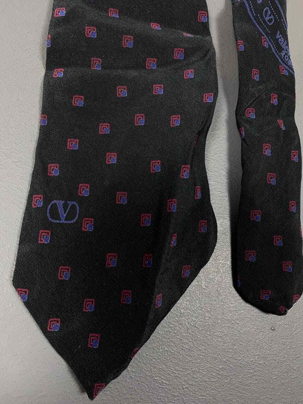 Valentino VALENTINO Cravate Vintage Rare Cravate Tie Made in Italy Size ONE SIZE - 4 Thumbnail